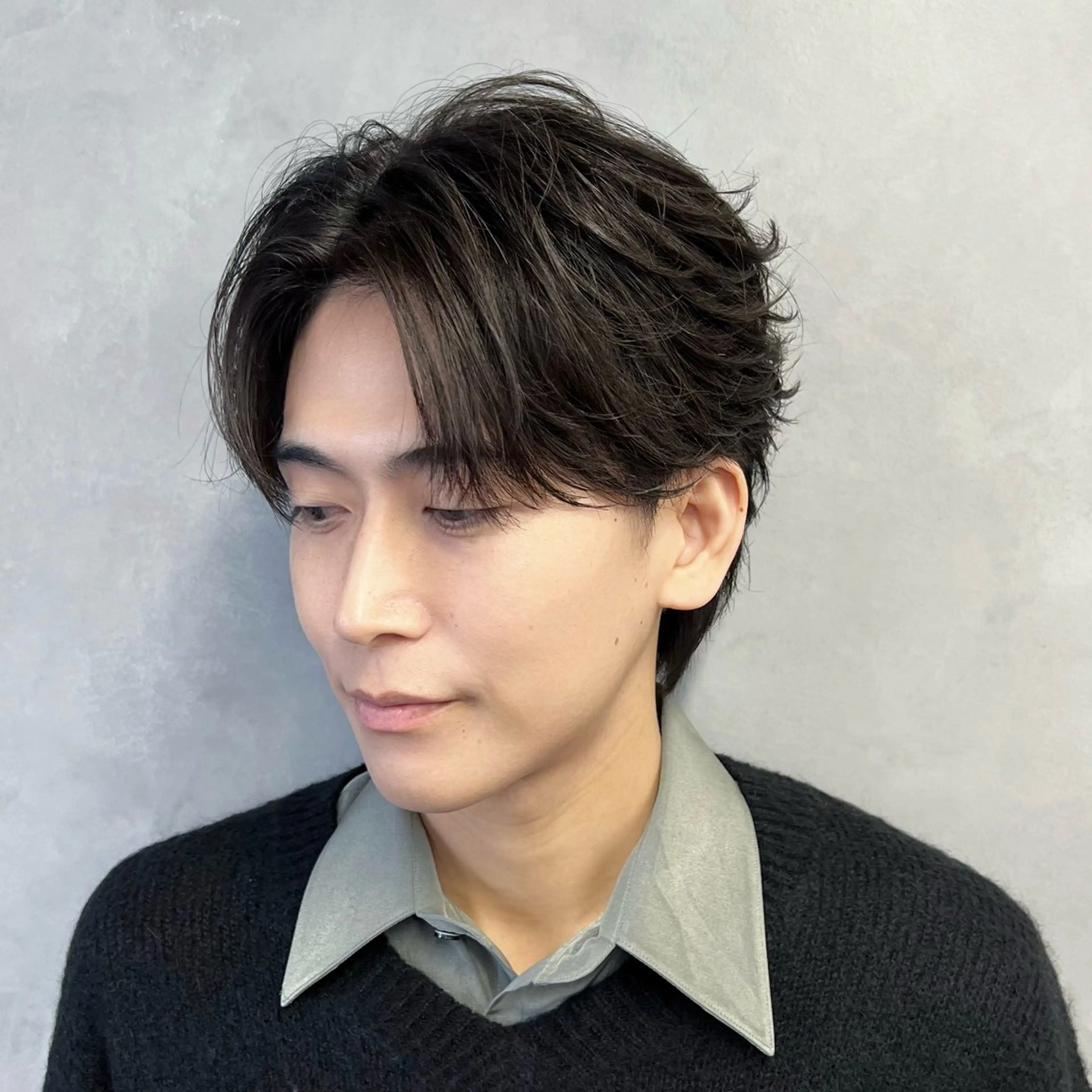 パーマ メンズ カット パーマ 新井　翼/銀座 メンズお任せくださいのヘアスタイル