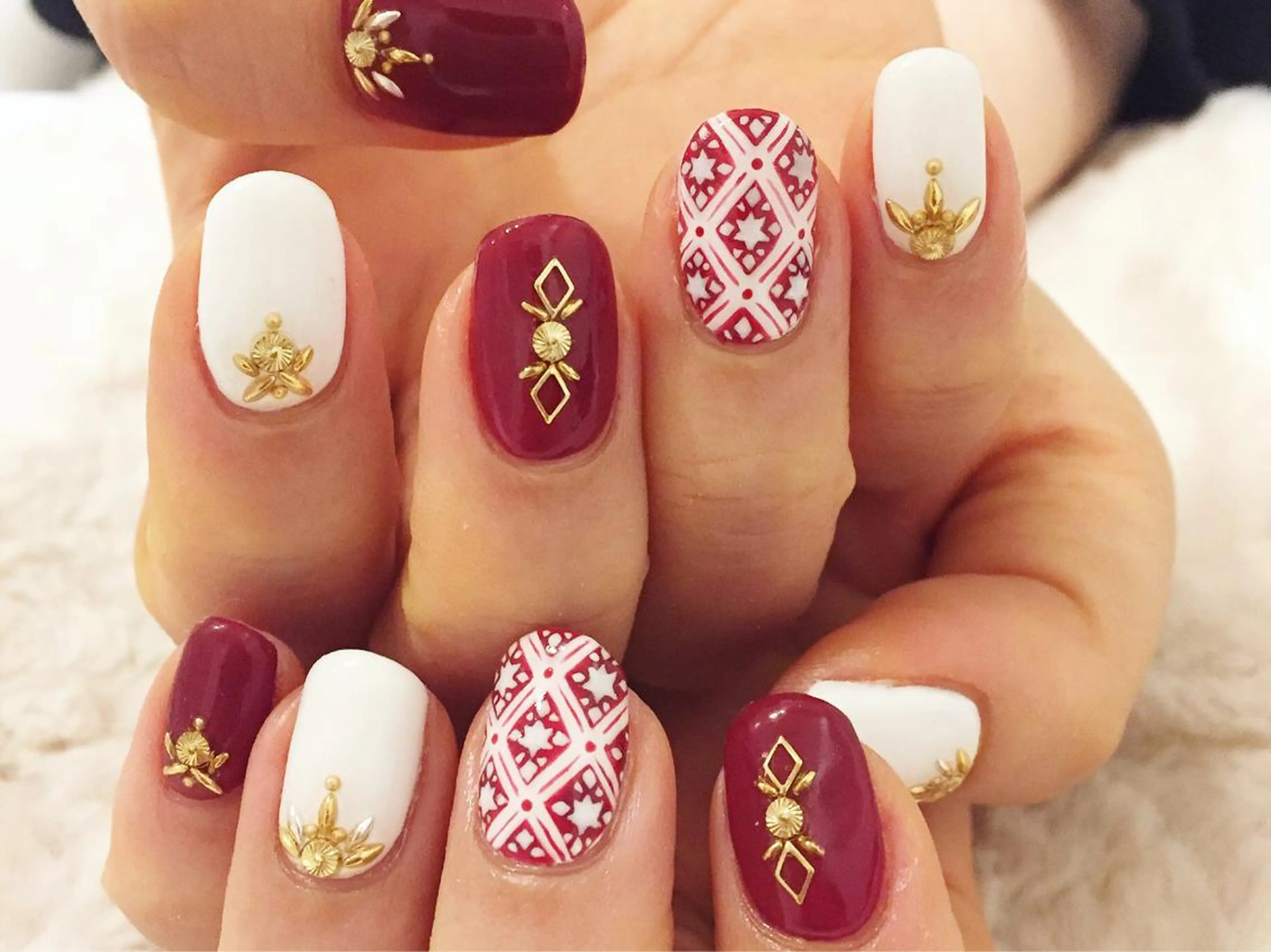 ネイル ジェルネイル 東 千夏のネイルデザイン