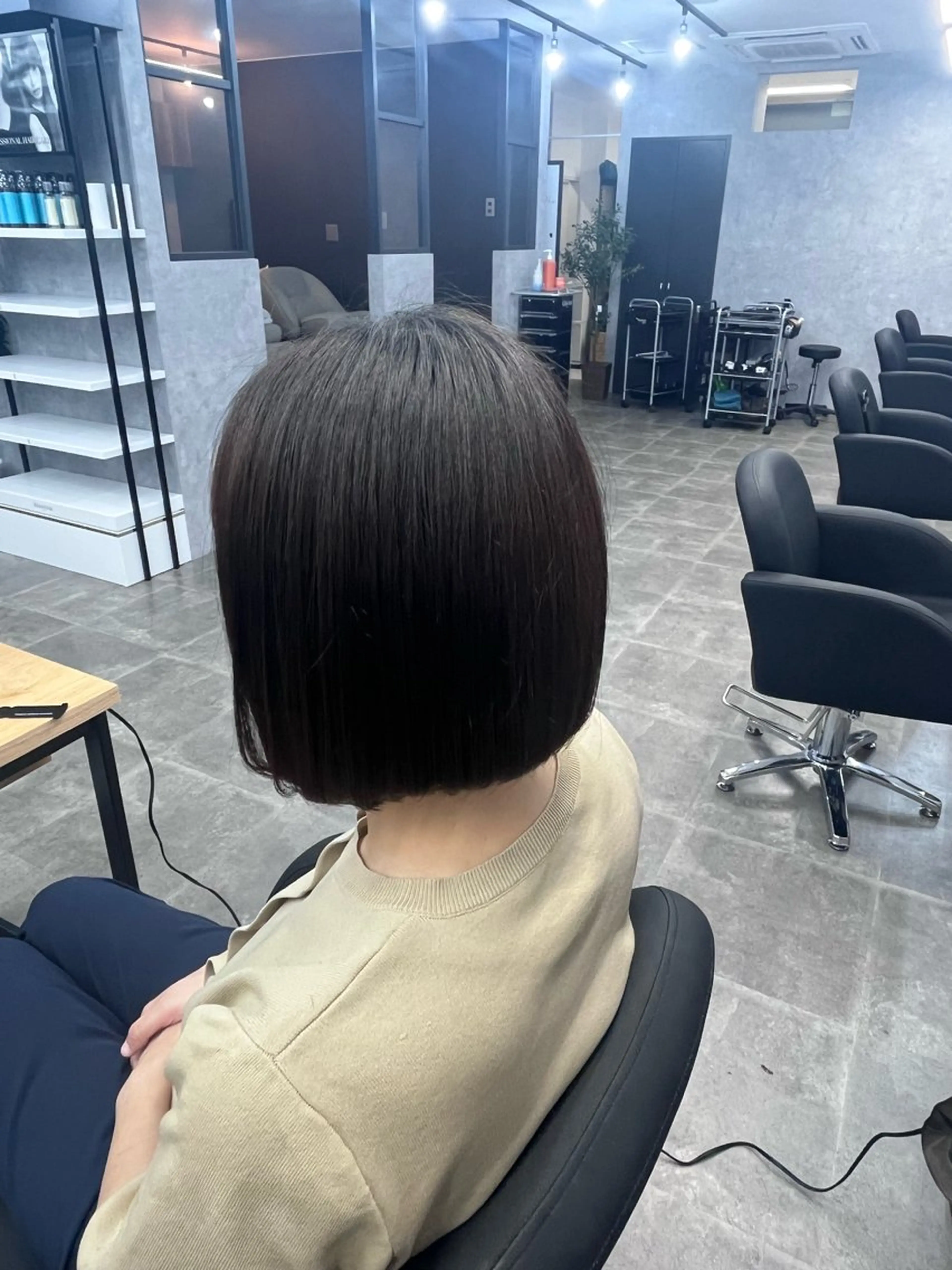 ショート カット ヘアカラー 熊谷 有紗のヘアスタイル