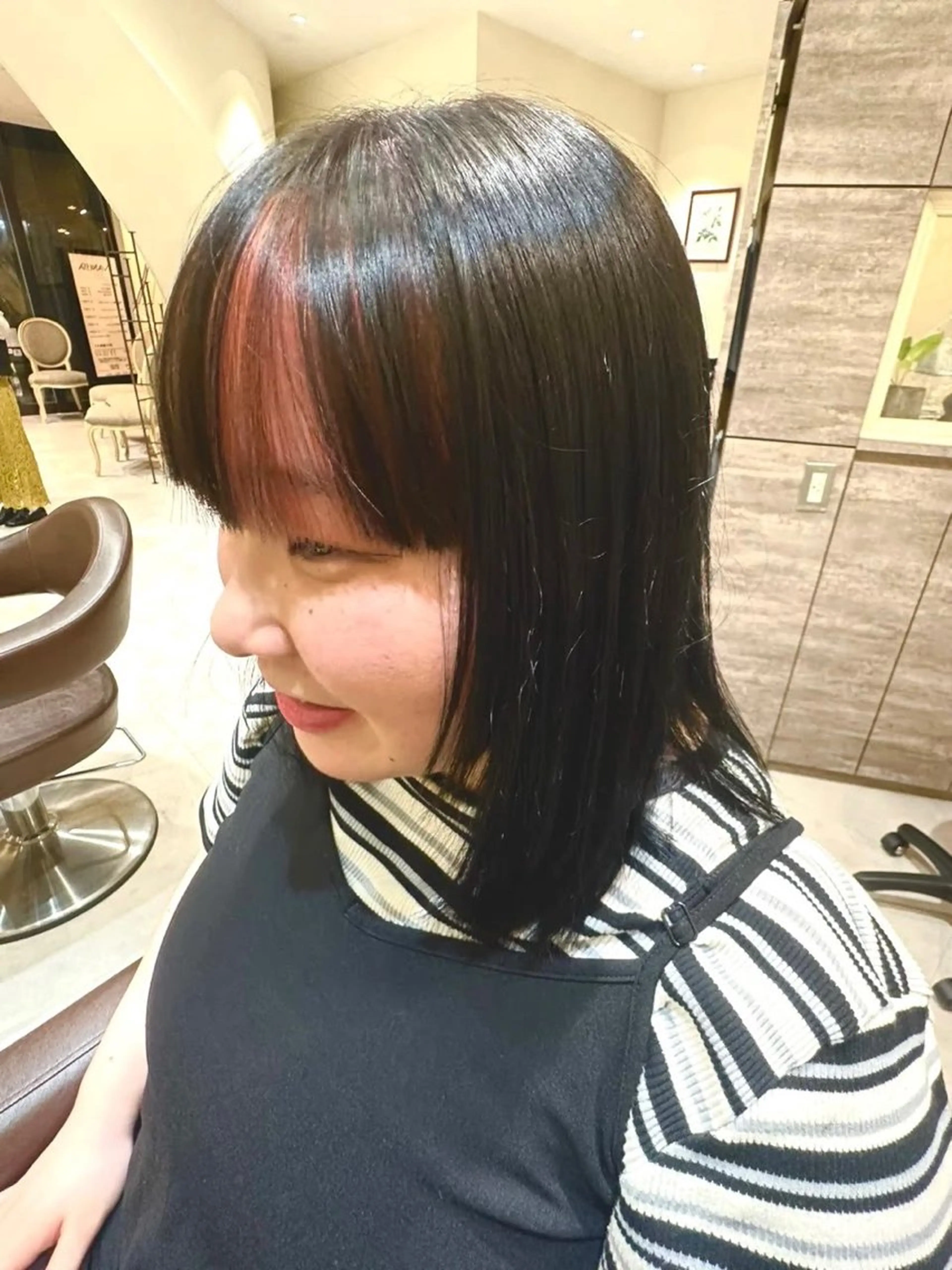 ミディアム カラー インナーカラー メンズカット/パーマ 髙橋美穂のヘアスタイル