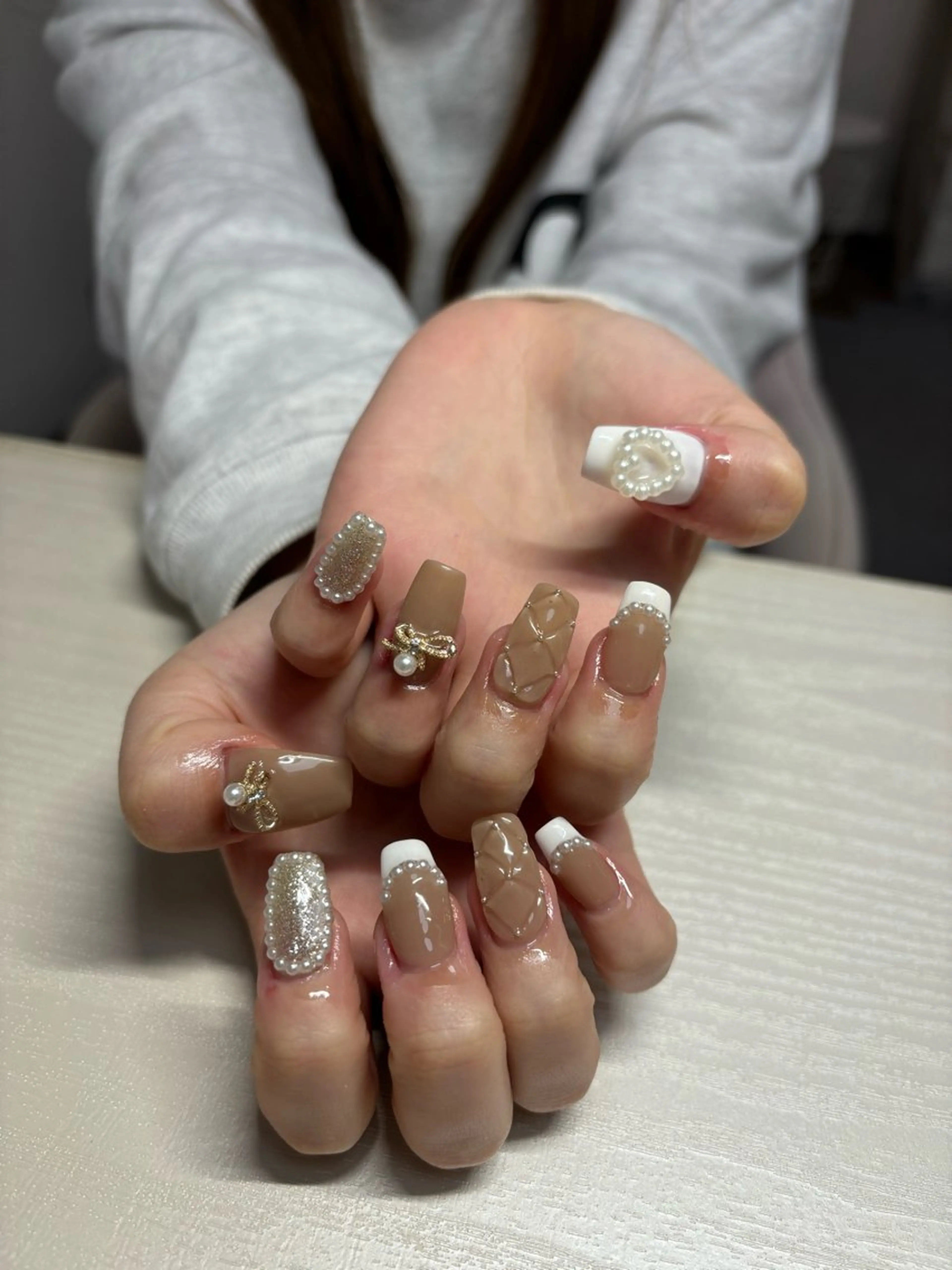 ネイル I P'ink nail salon所属・I pinknail 韓国風·持ち込み専門のネイルデザイン