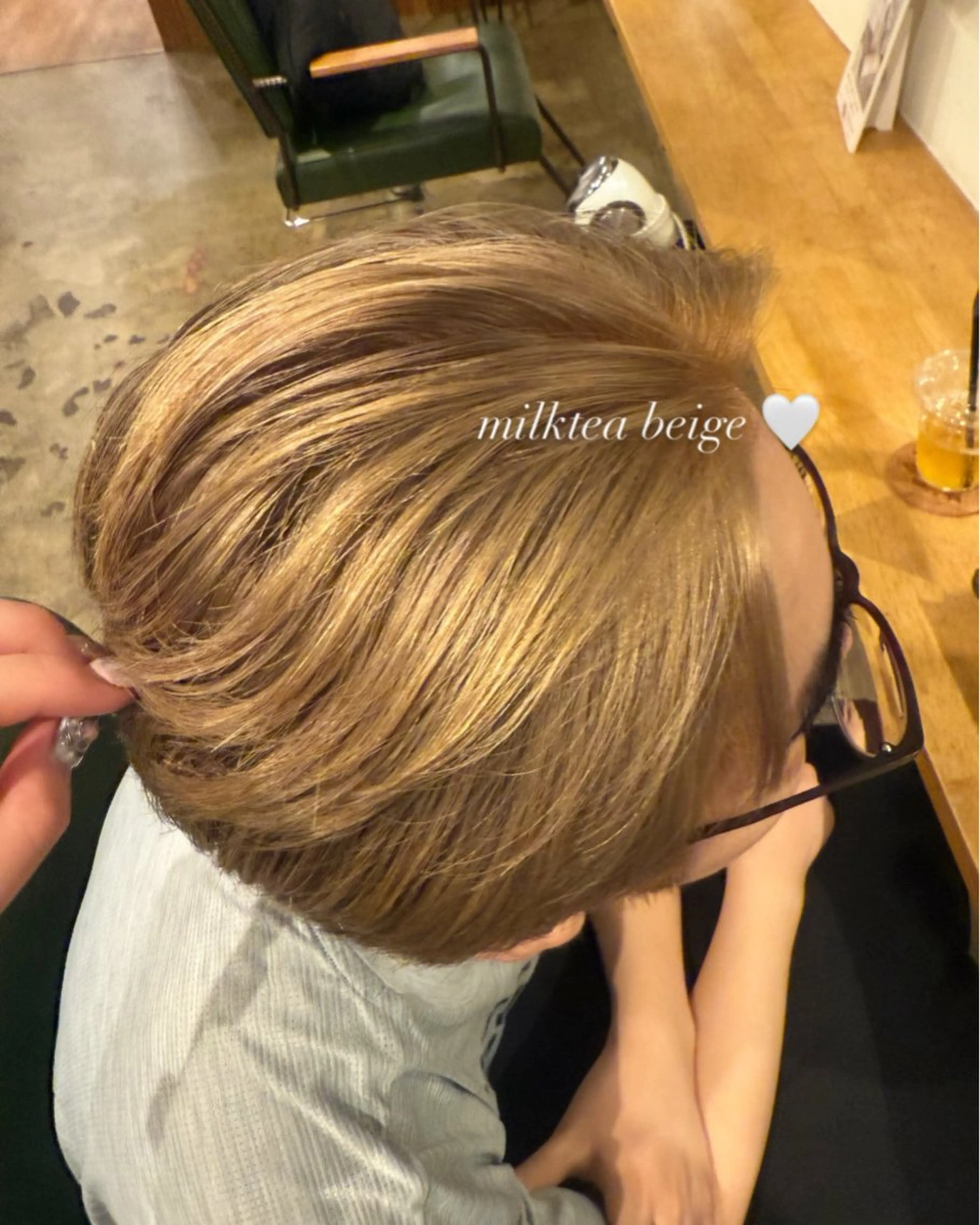 カラー メンズ ヘアカラー AmiLi ニコのヘアスタイル