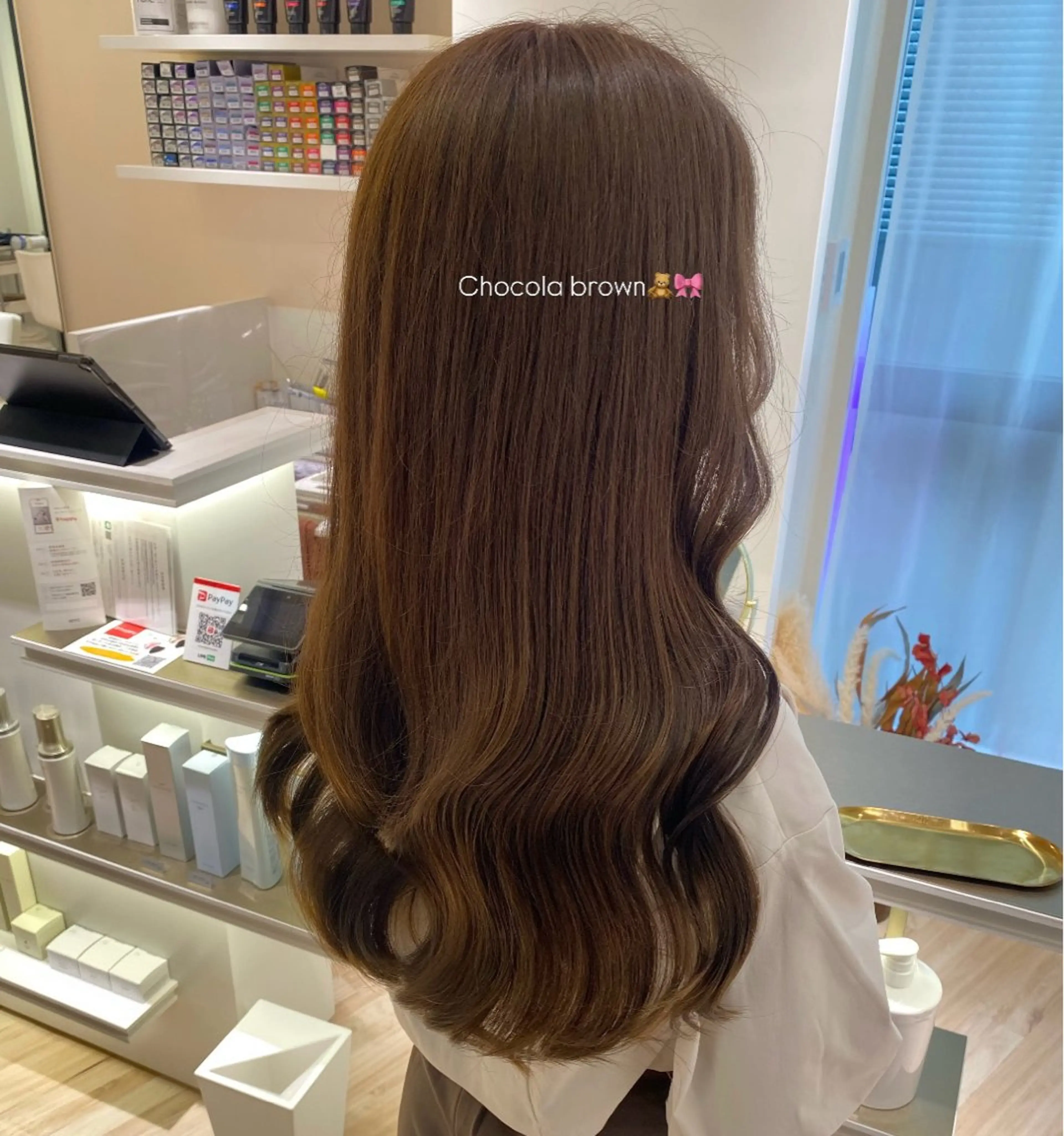 カラー ヘアカラー ParveMix🎀 稲垣詞葉のヘアスタイル