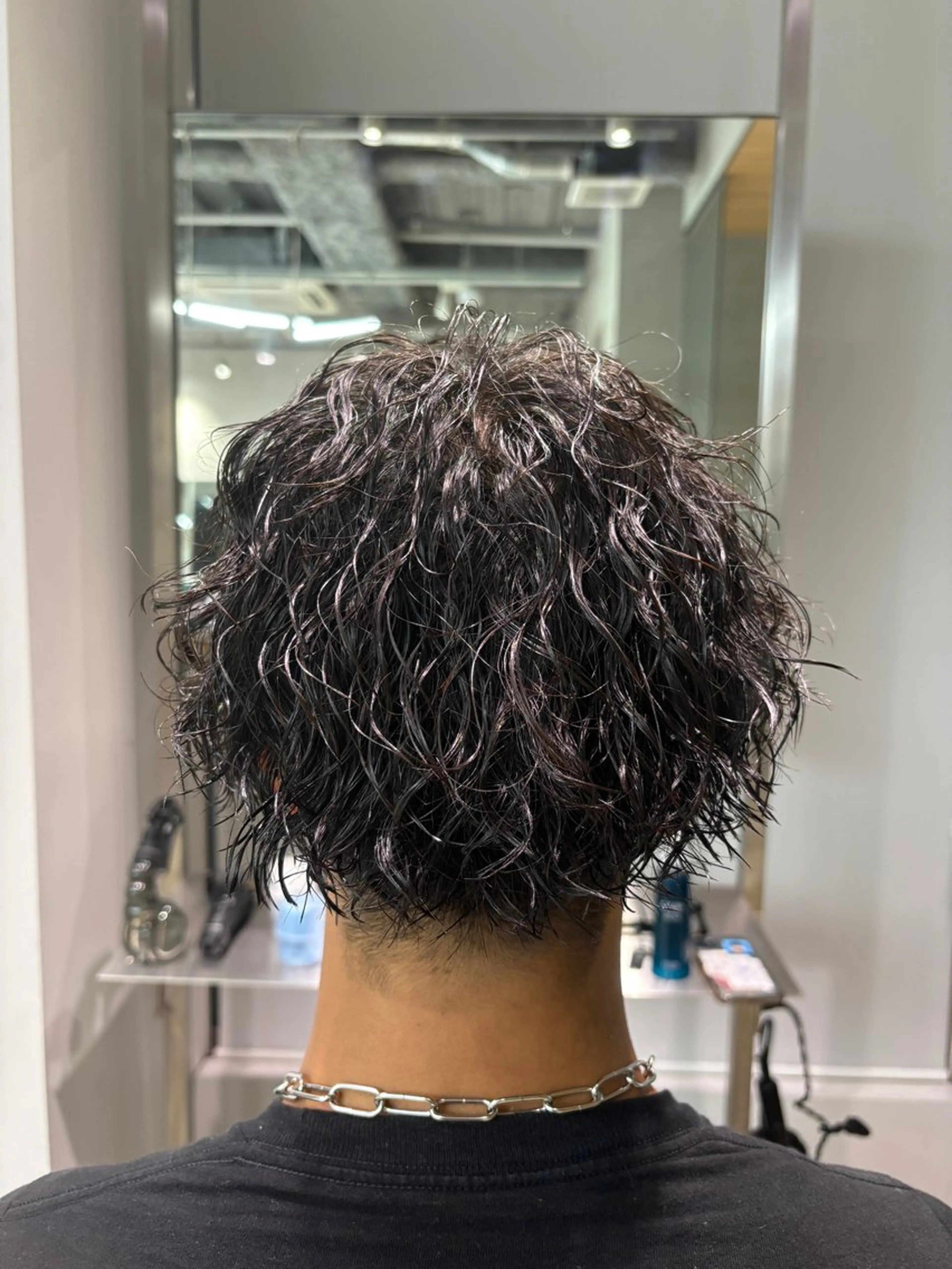 ショート パーマ カット パーマ ☀️fifth天神 英令🌙のヘアスタイル