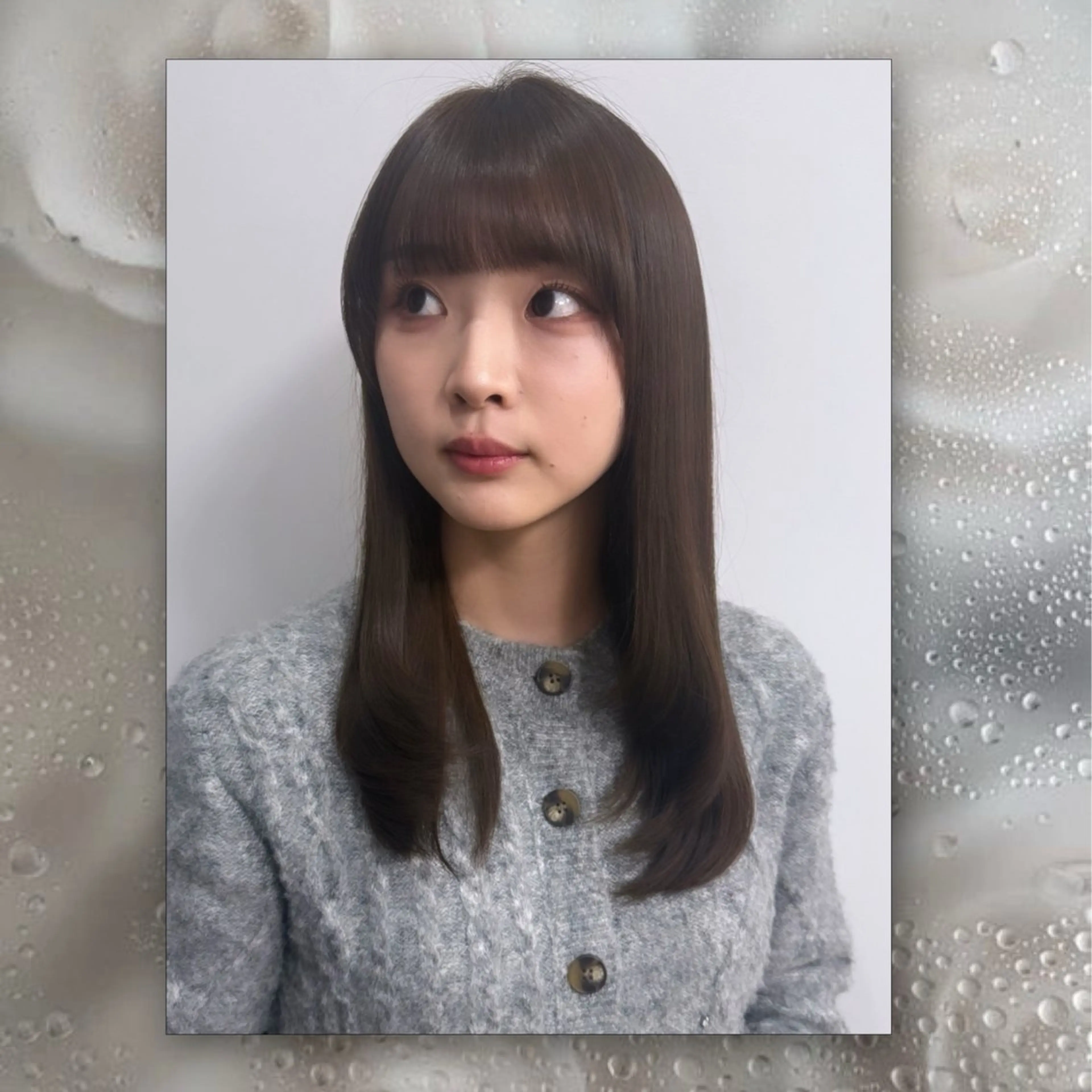 セミロング トリートメント カット ヘアカラー 豊川/髪質改善/ 美髪カラー/アヤカのヘアスタイル