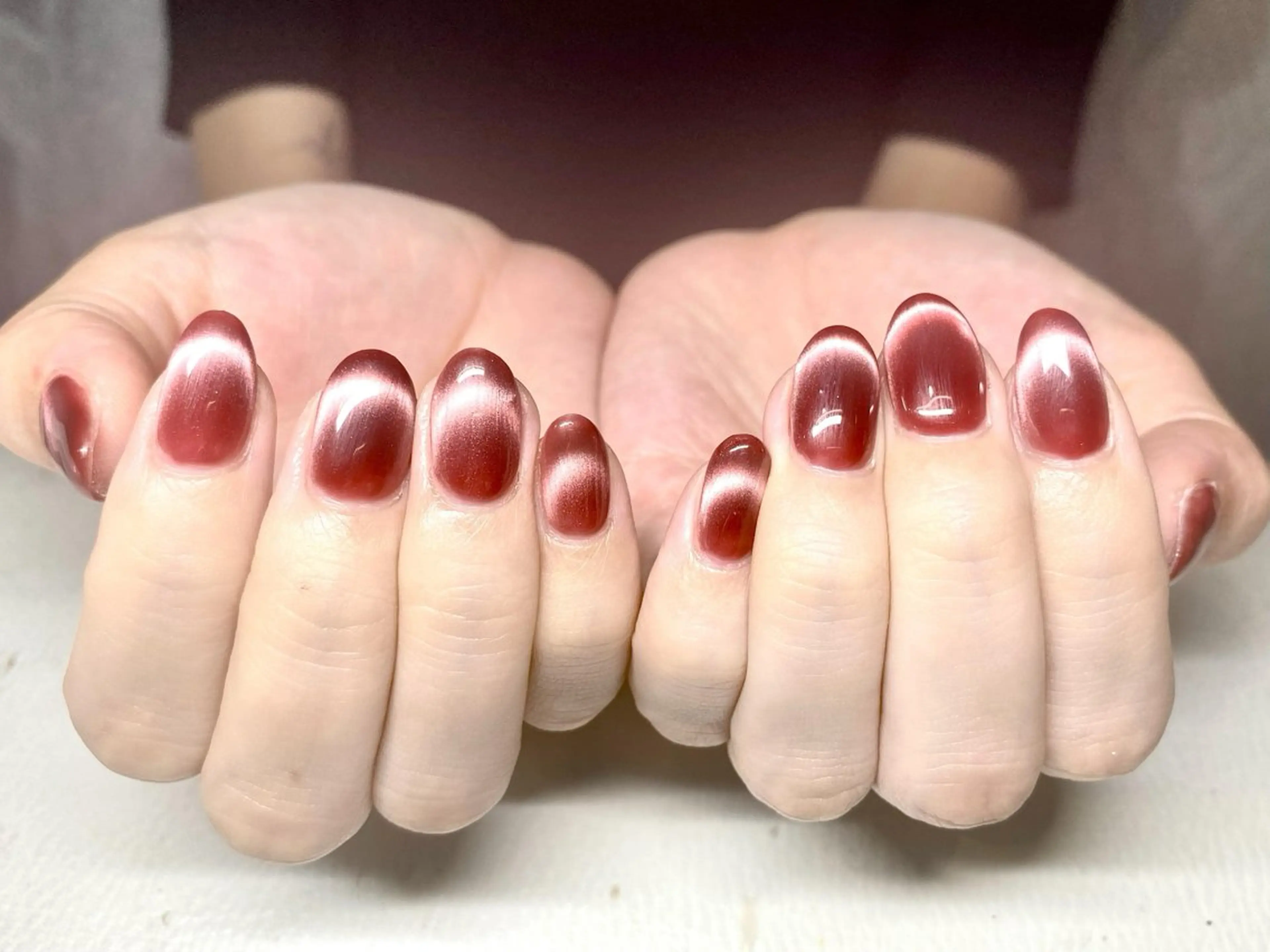 【Handネイル】マグネットネイル🧲初回ジェルオフ込みの写真