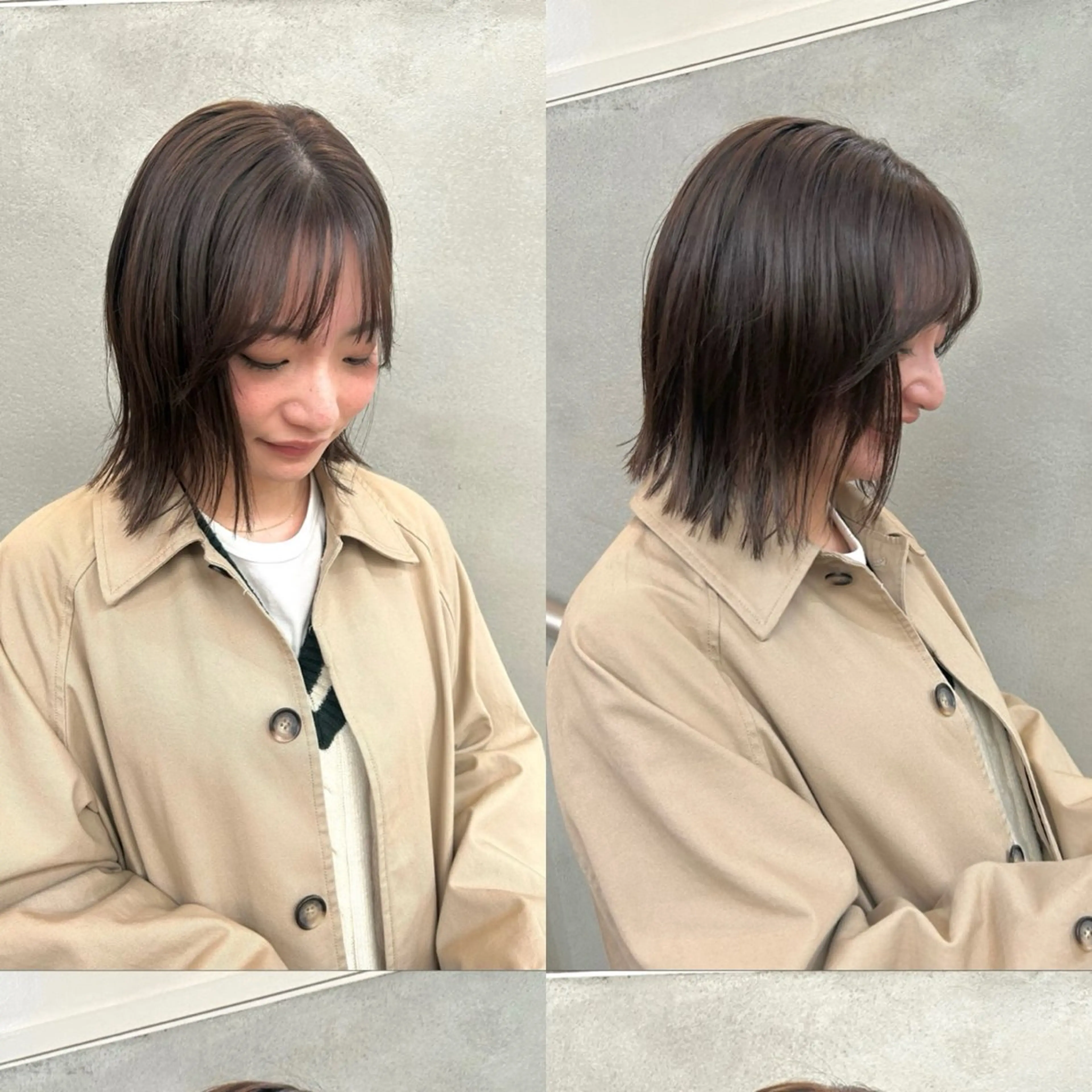 ショート カラー 艶髪に✧ / 透明感 カラー / 冨成のヘアスタイル