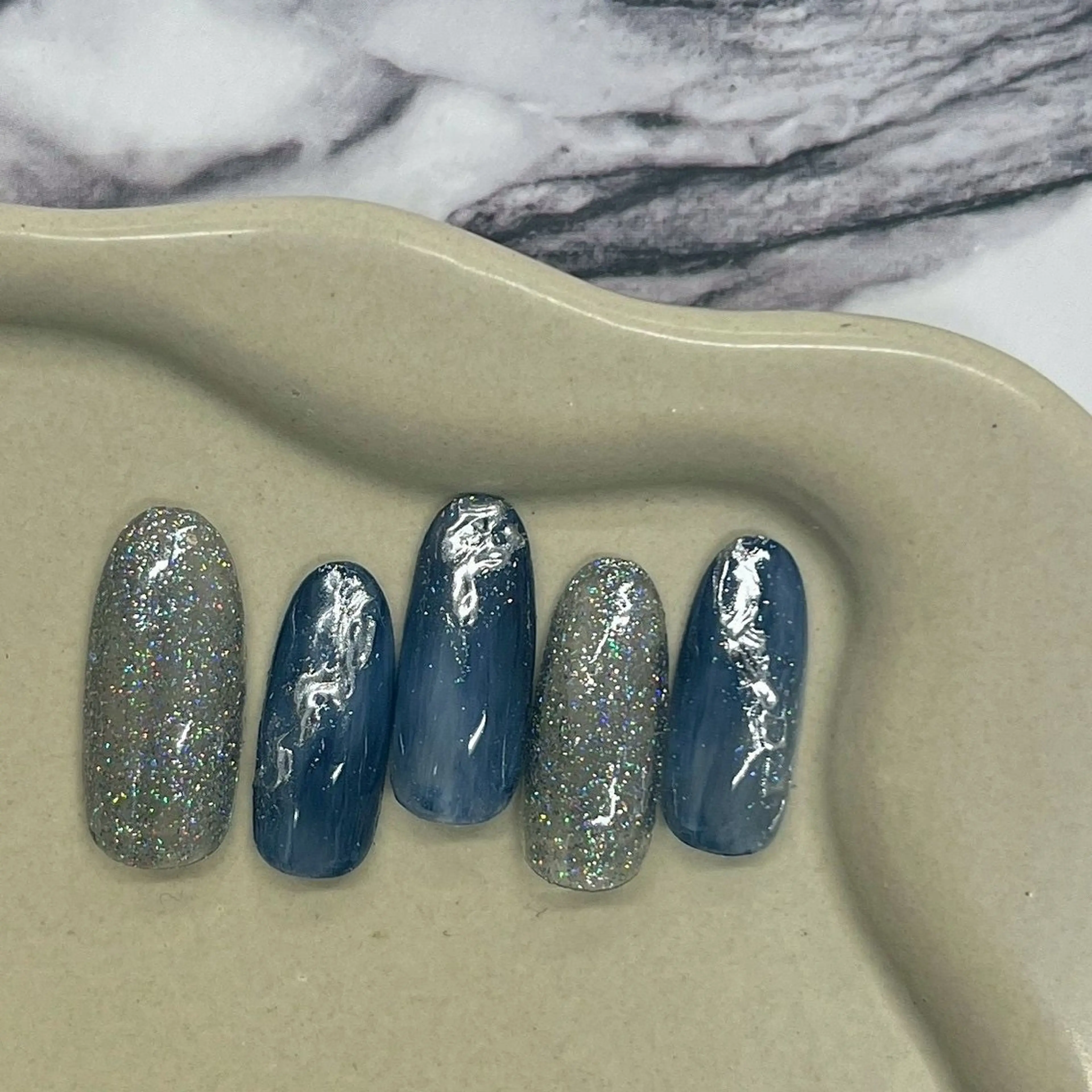 ネイル ⭐︎休業中の練習⭐︎ JNA認定講師髙橋のネイルデザイン