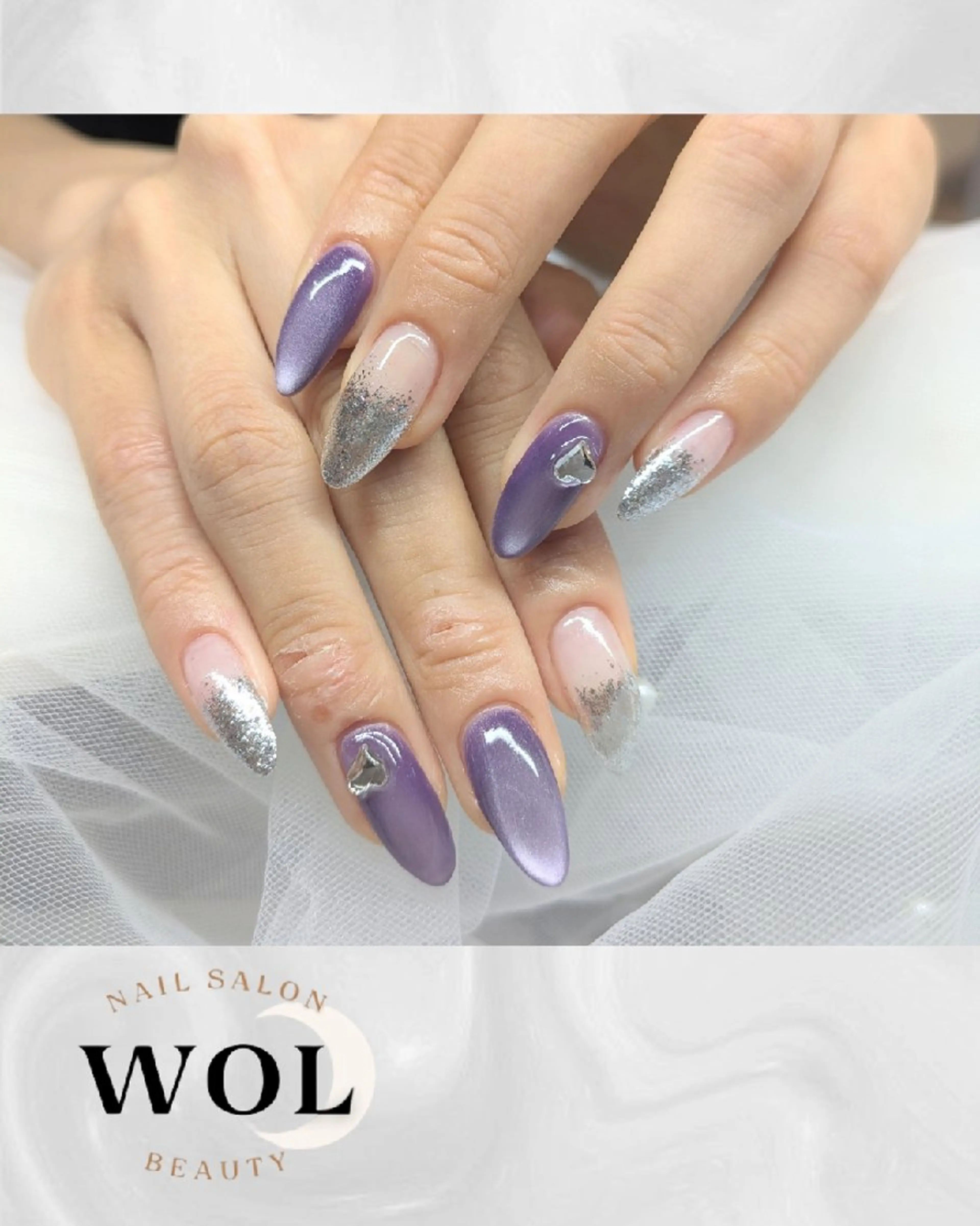 ネイル ハンドネイル nailsalon🌙WOL所属・WOL🌙 momokoのネイルデザイン