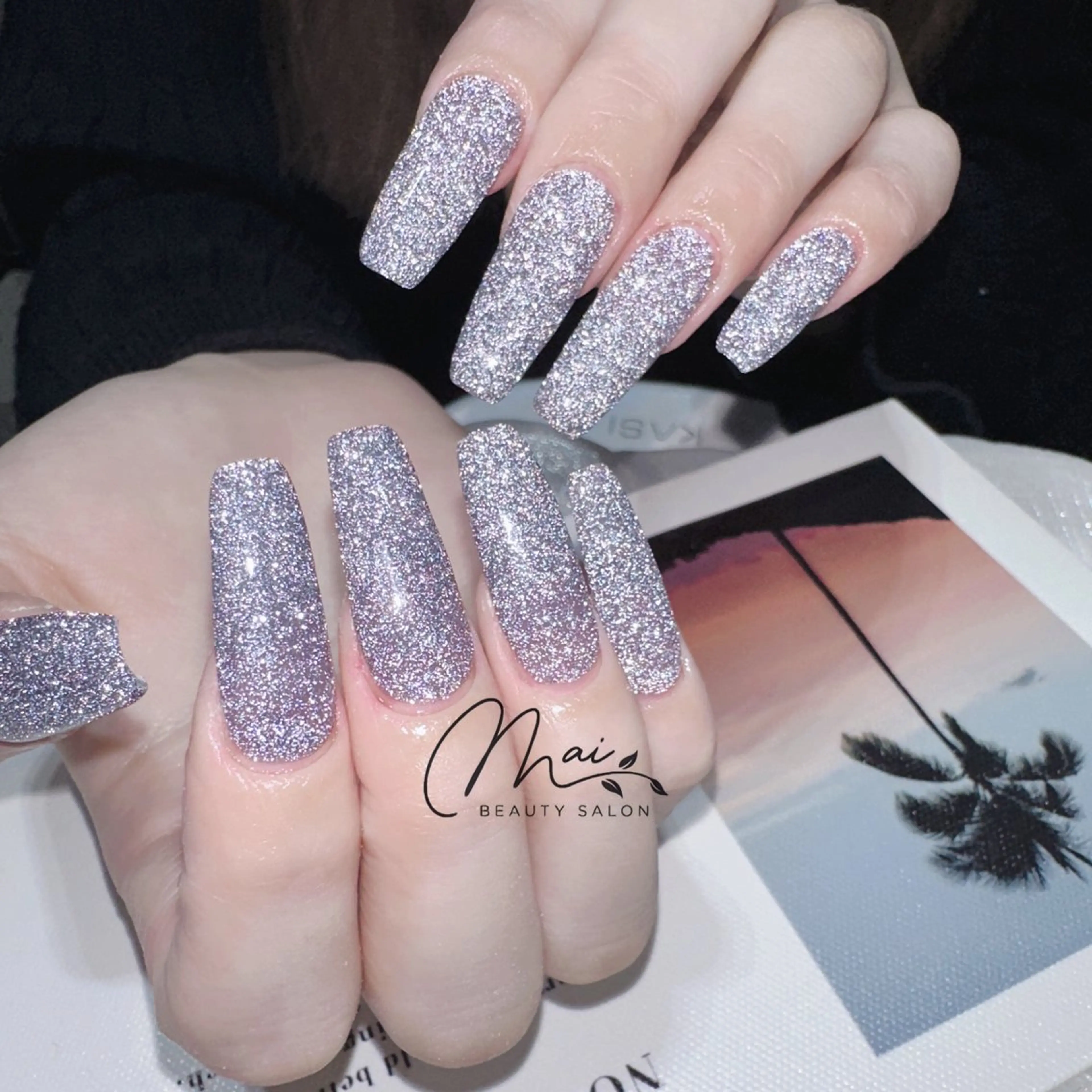 【チップ長さ出し】◆チップ長さ出し10本◆🎶マグネットorフラッシュ。の写真