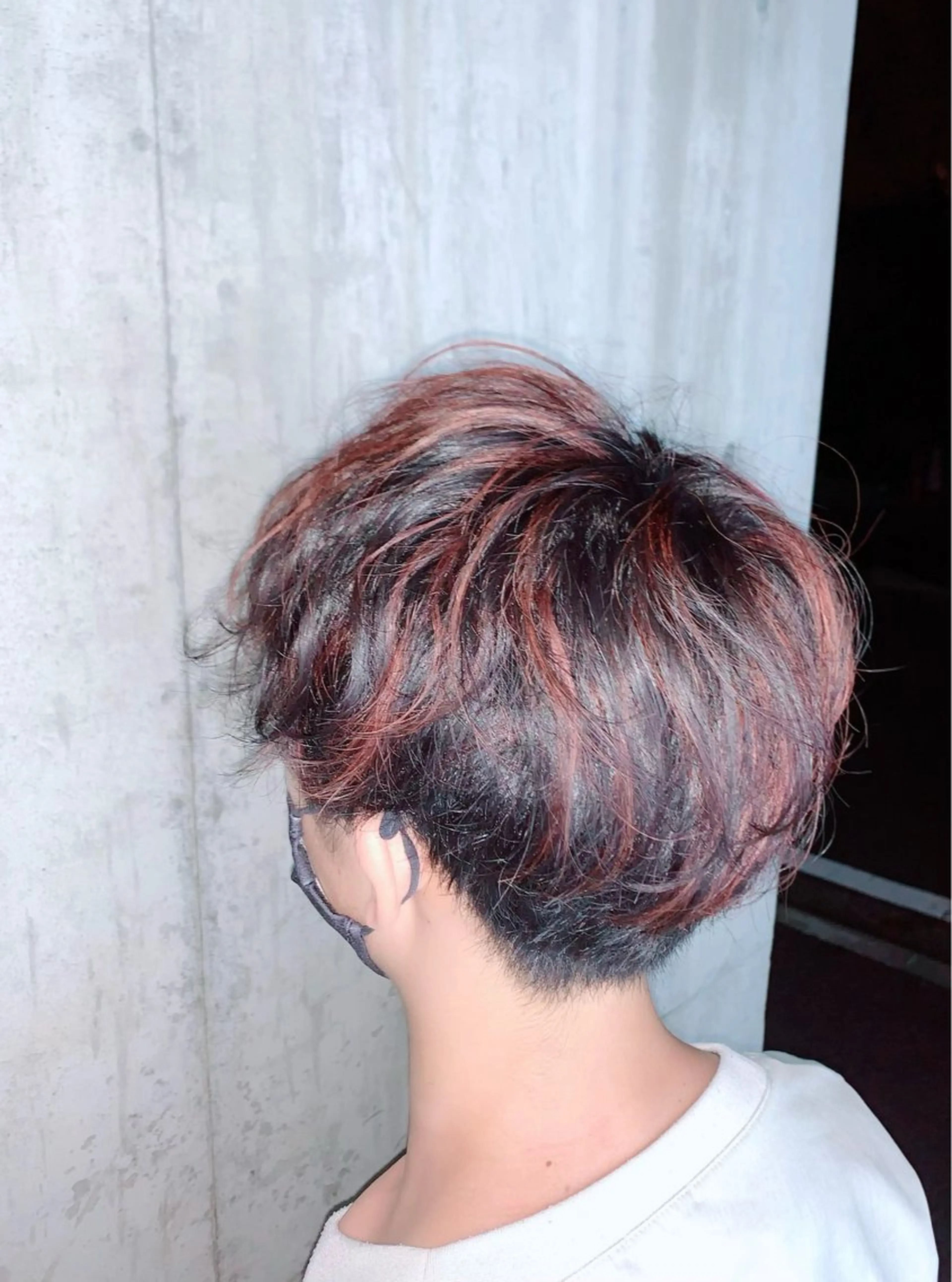 ショート カラー メンズ カット ヘアカラー La fith hair bath ラフィスヘアーバース所属・御坂 (ミサカ)のヘアスタイル