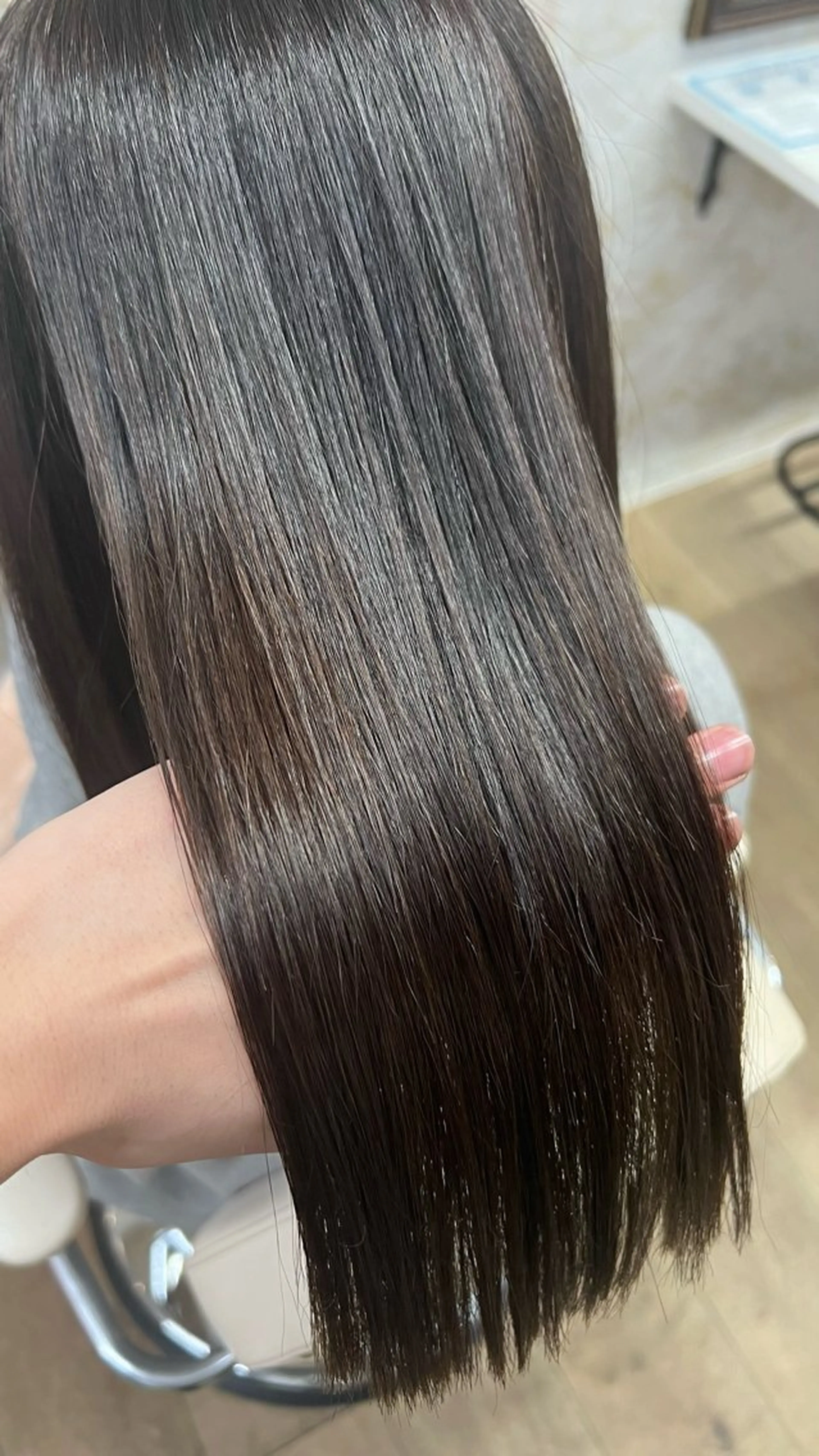 ロング 縮毛矯正 髪質改善特化💫 韓国ヘアAyumuのヘアスタイル