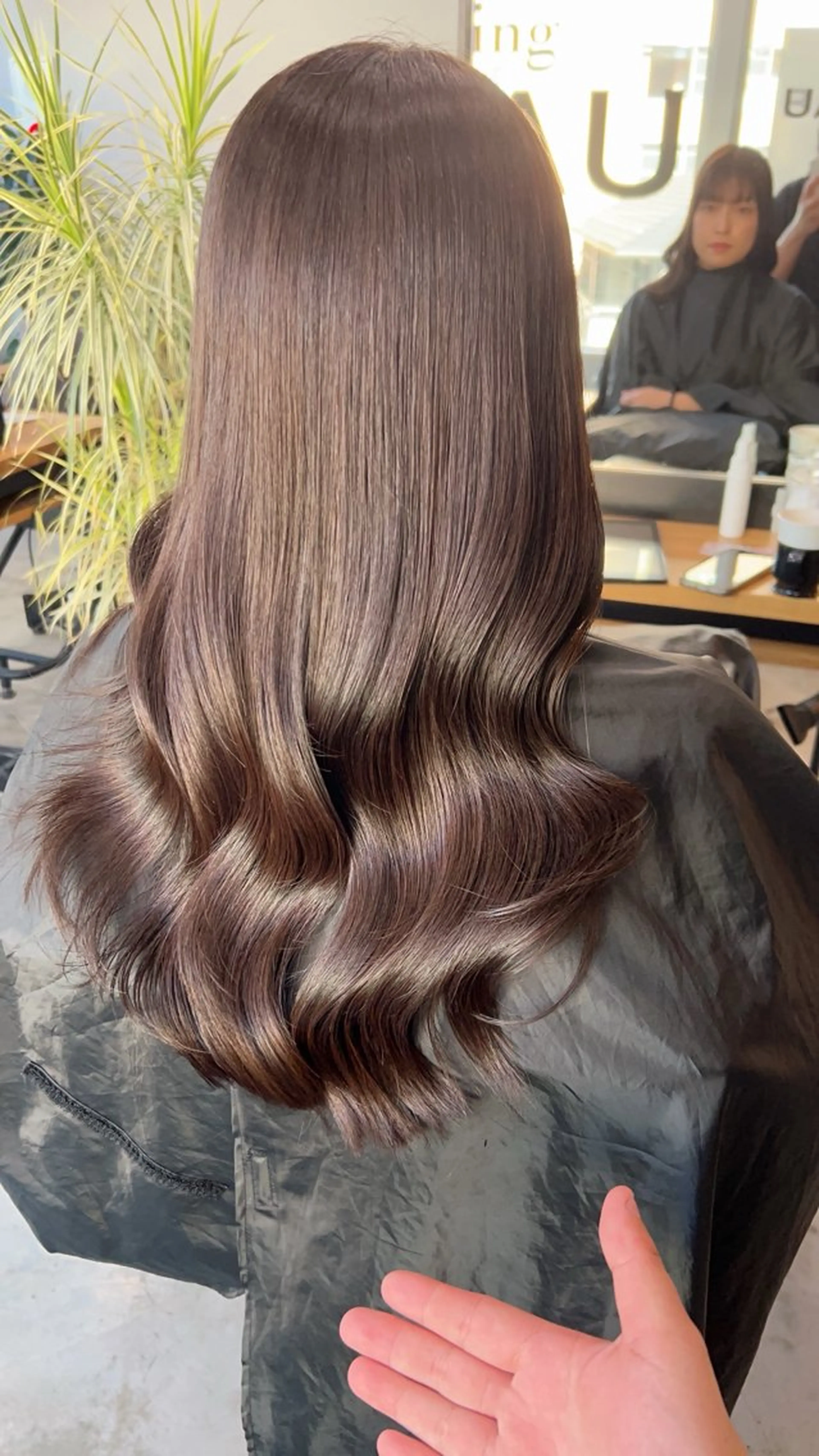 ロング カラー 宗近 拓磨のヘアスタイル