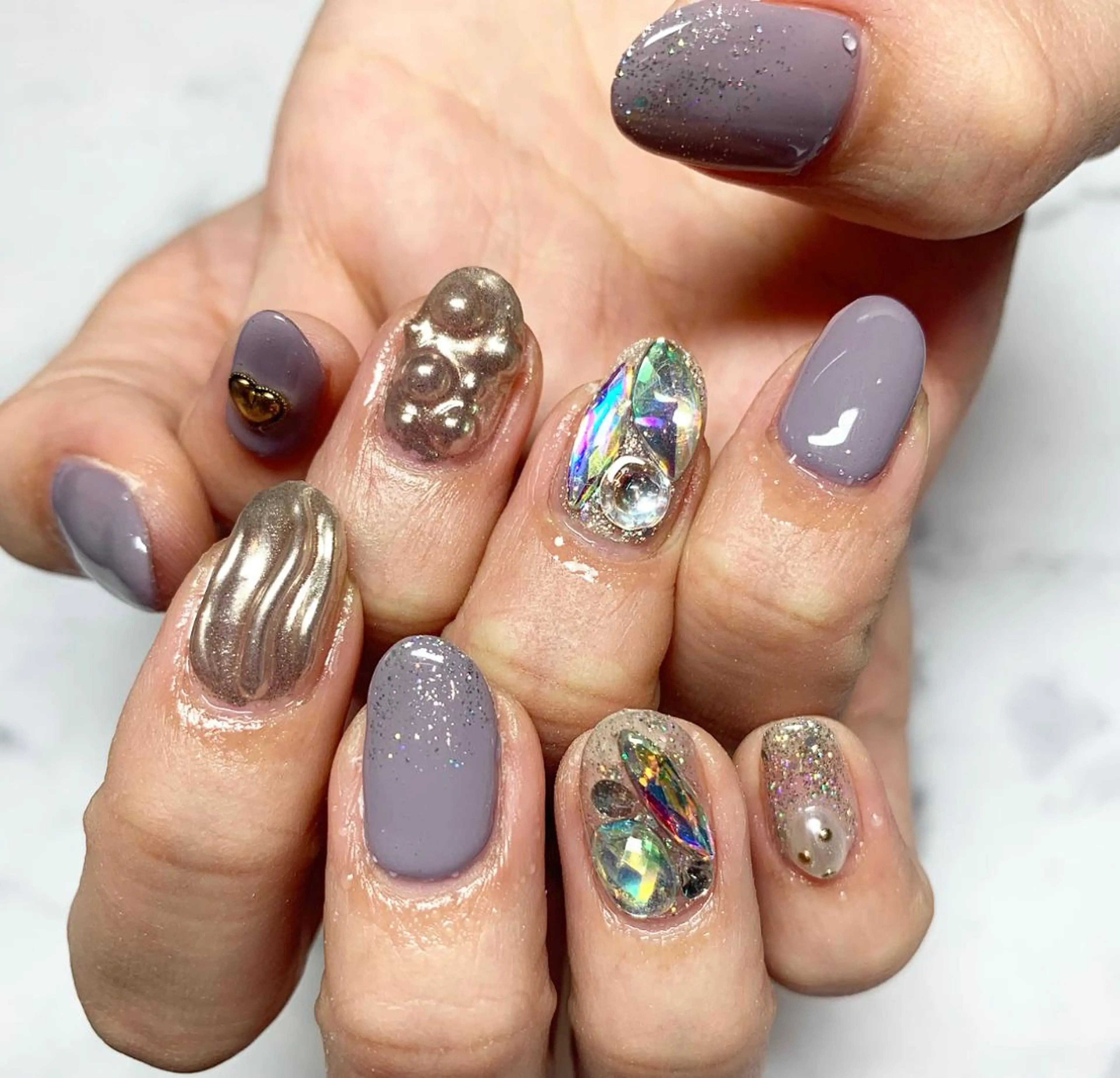 ネイル 駒月 明日香のネイルデザイン