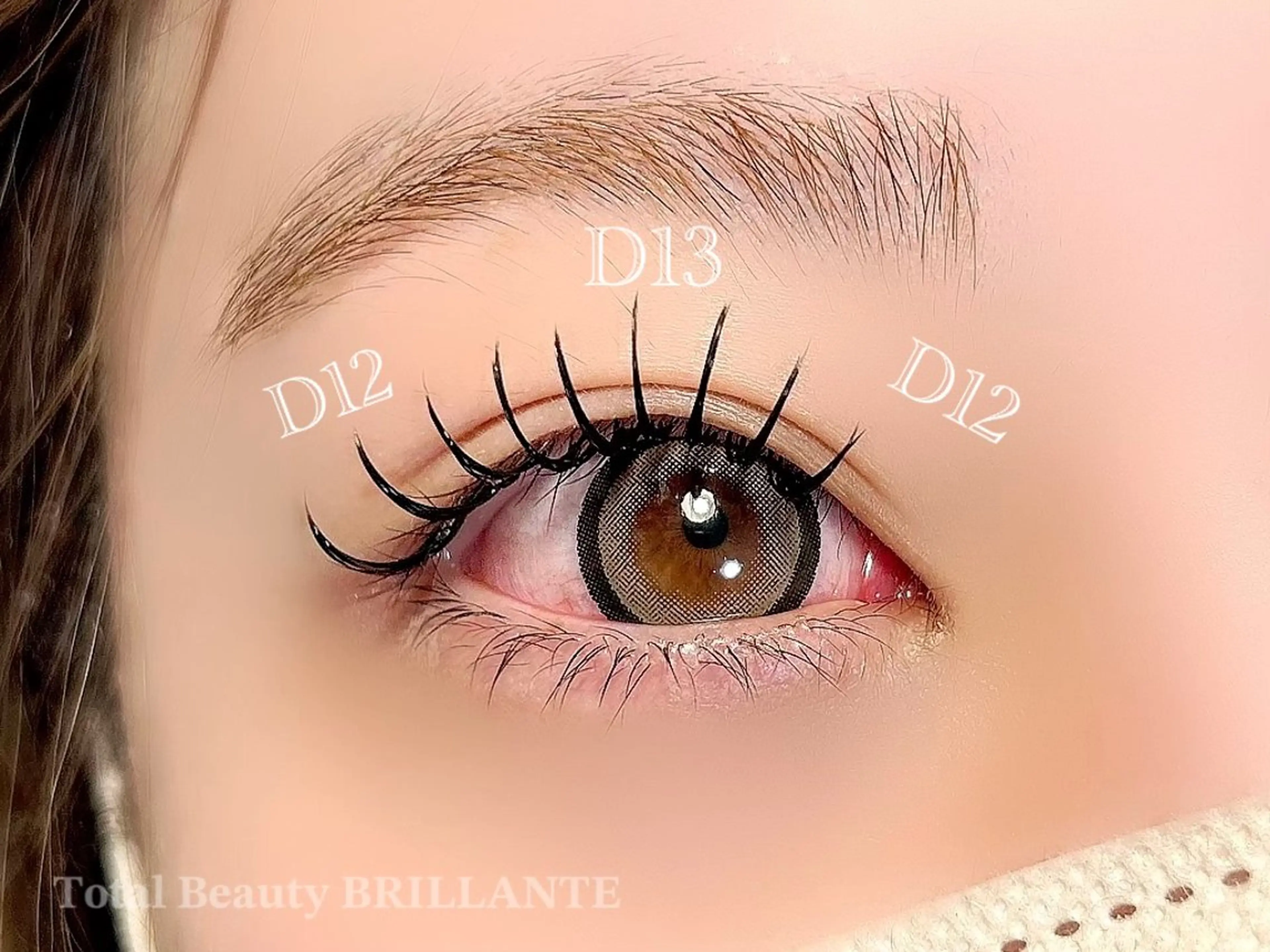 マツエク・マツパ BRILLANTE -ブリアンテ-のマツエク・マツパデザイン