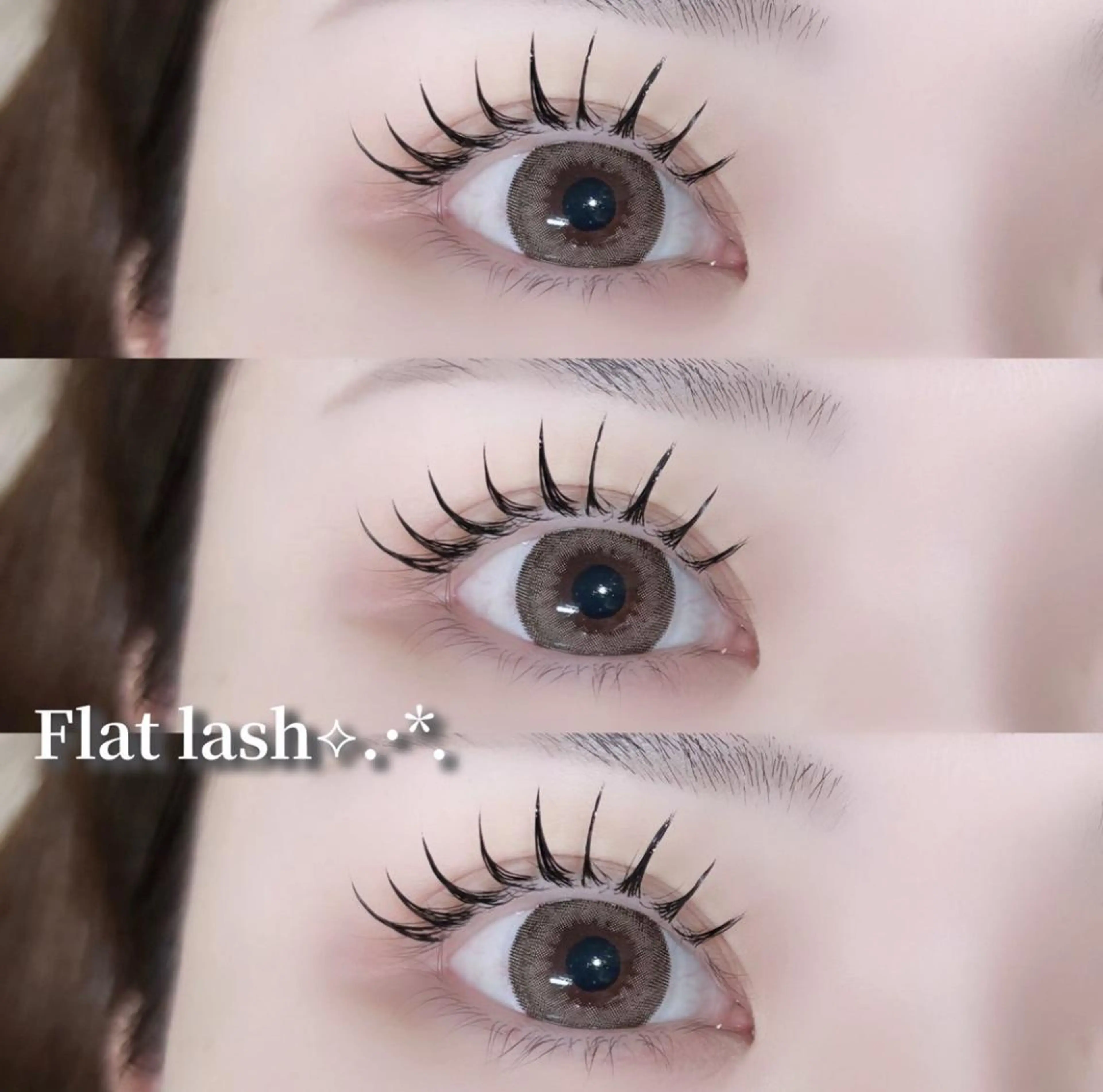 🤍マツエク🤍［フラットラッシュ付け放題］120​〜​140本数相談可◎の写真