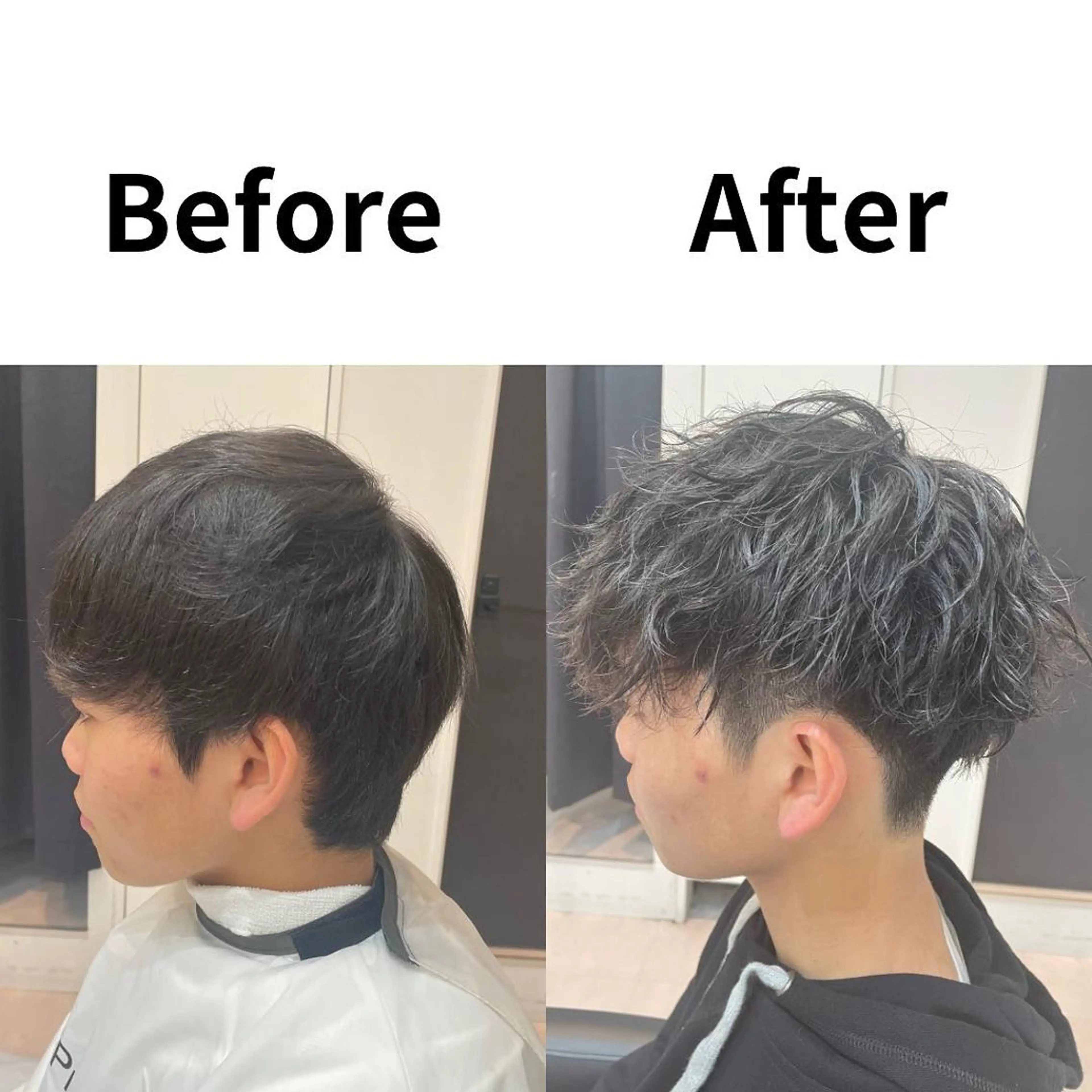 ショート 髪質改善× ハイライト溝江のヘアスタイル