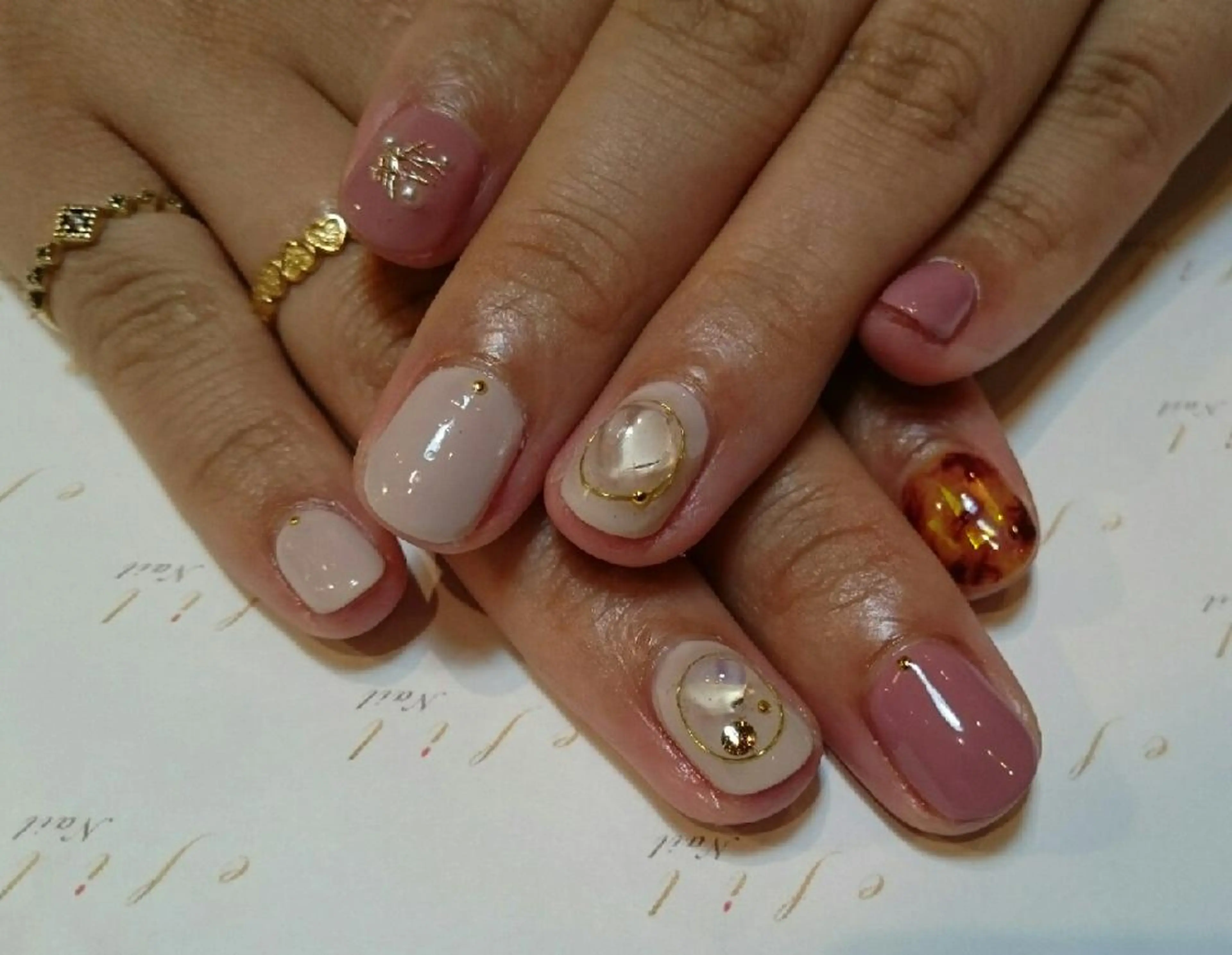 ネイル 持ち込み みー shakushiroのネイルデザイン