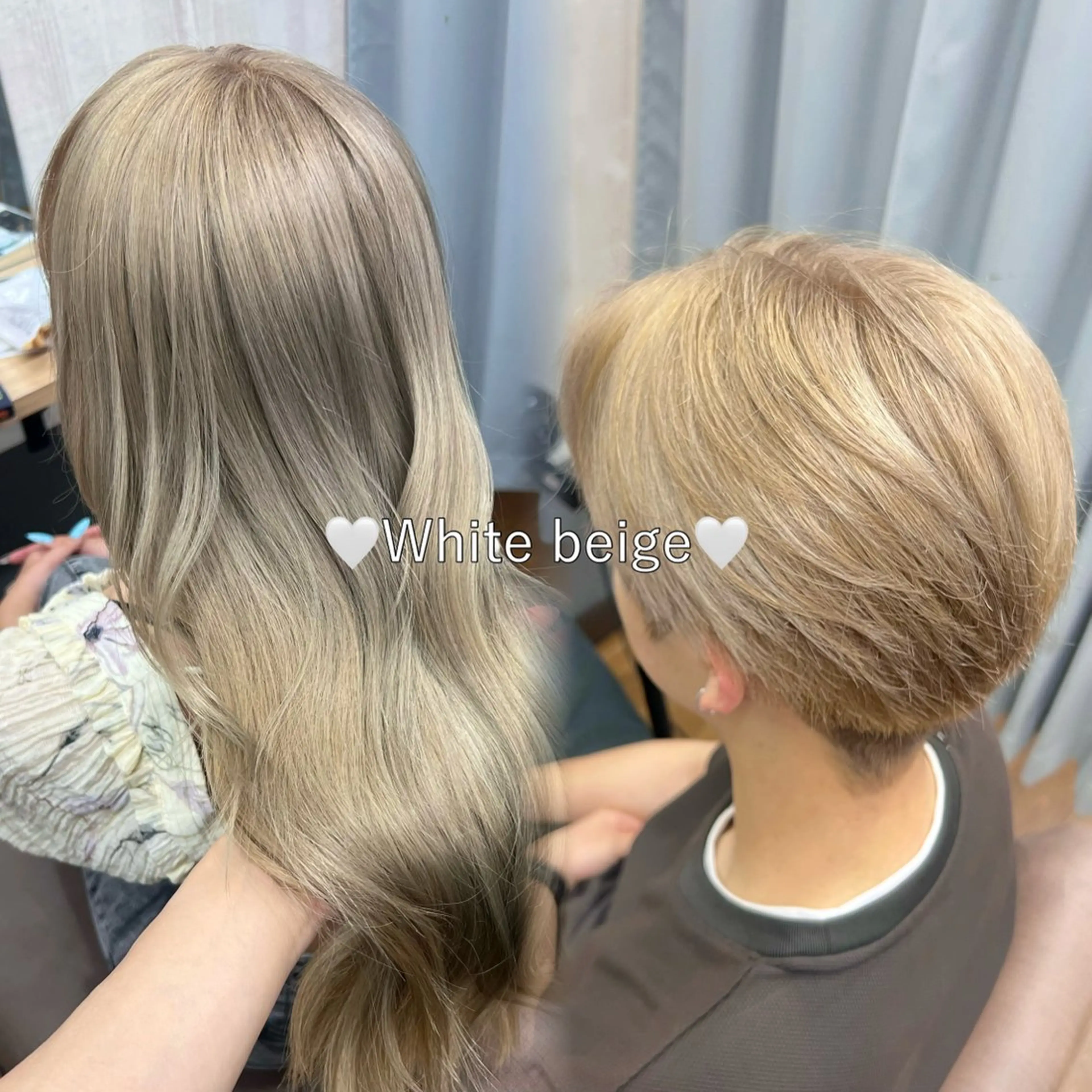 カラー 岡野 綾のヘアスタイル