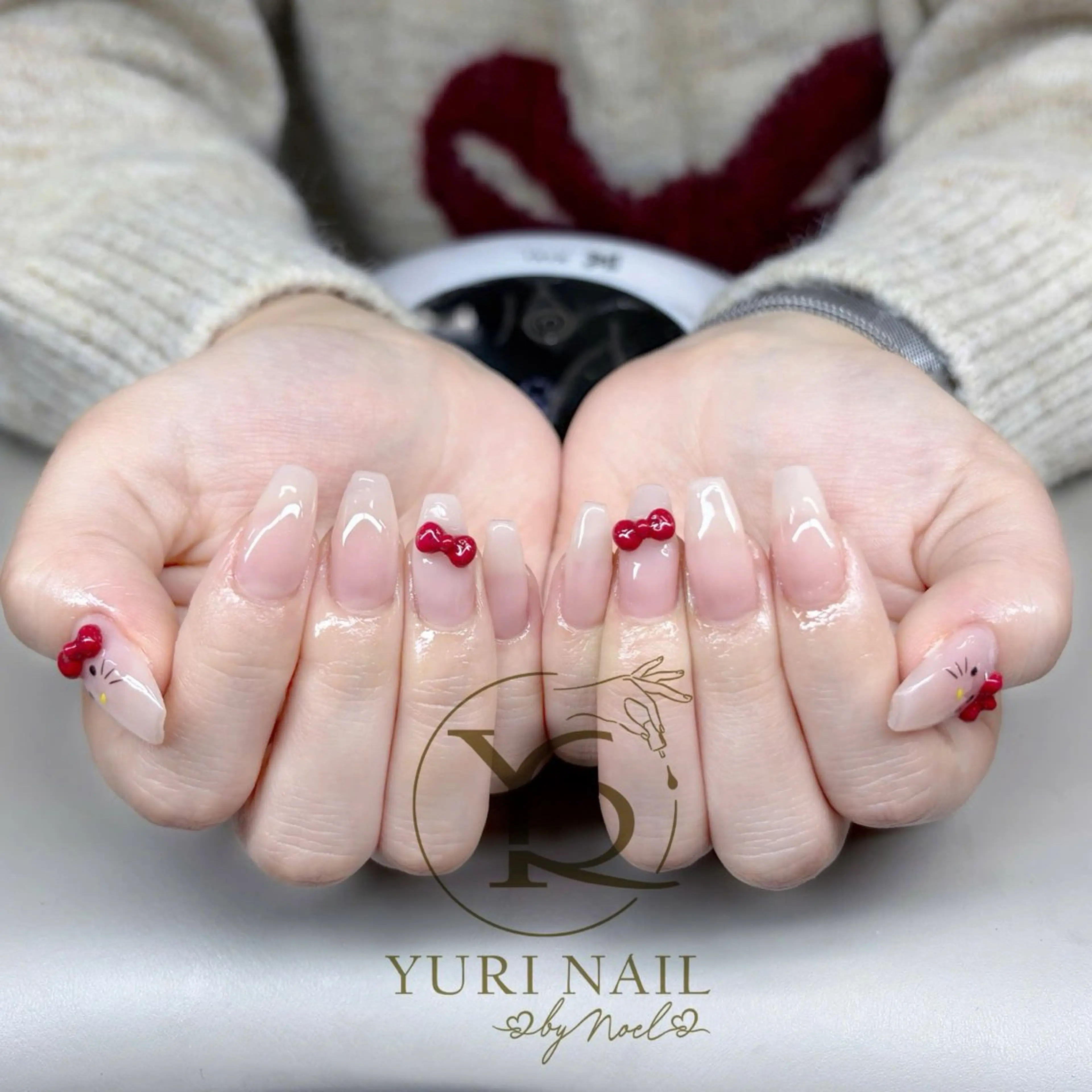 ネイル チークネイル フットネイル 韓国ネイル ニュアンスネイル オフィスネイル ハンドネイル フットネイル ハンドケア YURI Nail Narita所属・YURI Nail NARITAのネイルデザイン