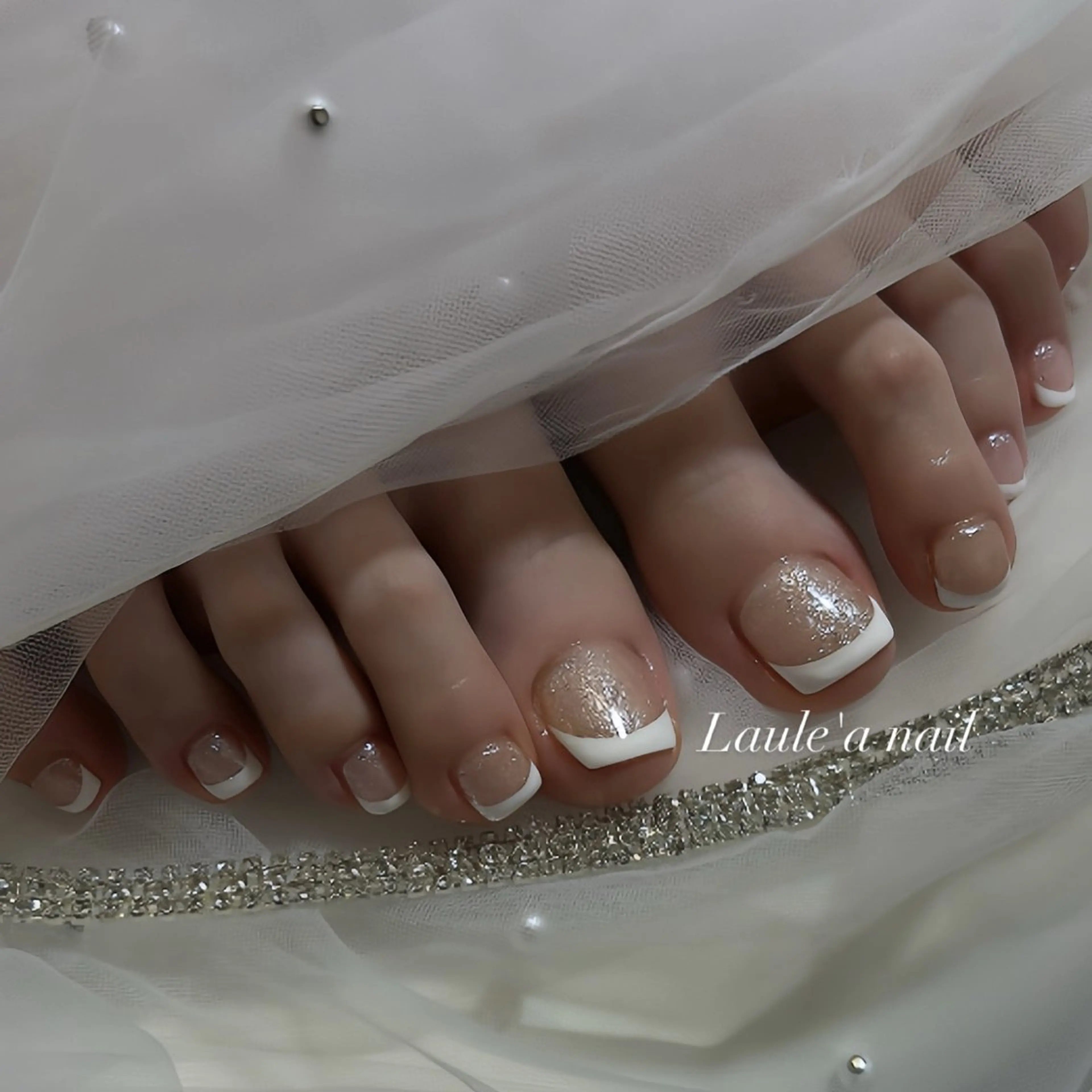 foot🦋お任せデザインの写真