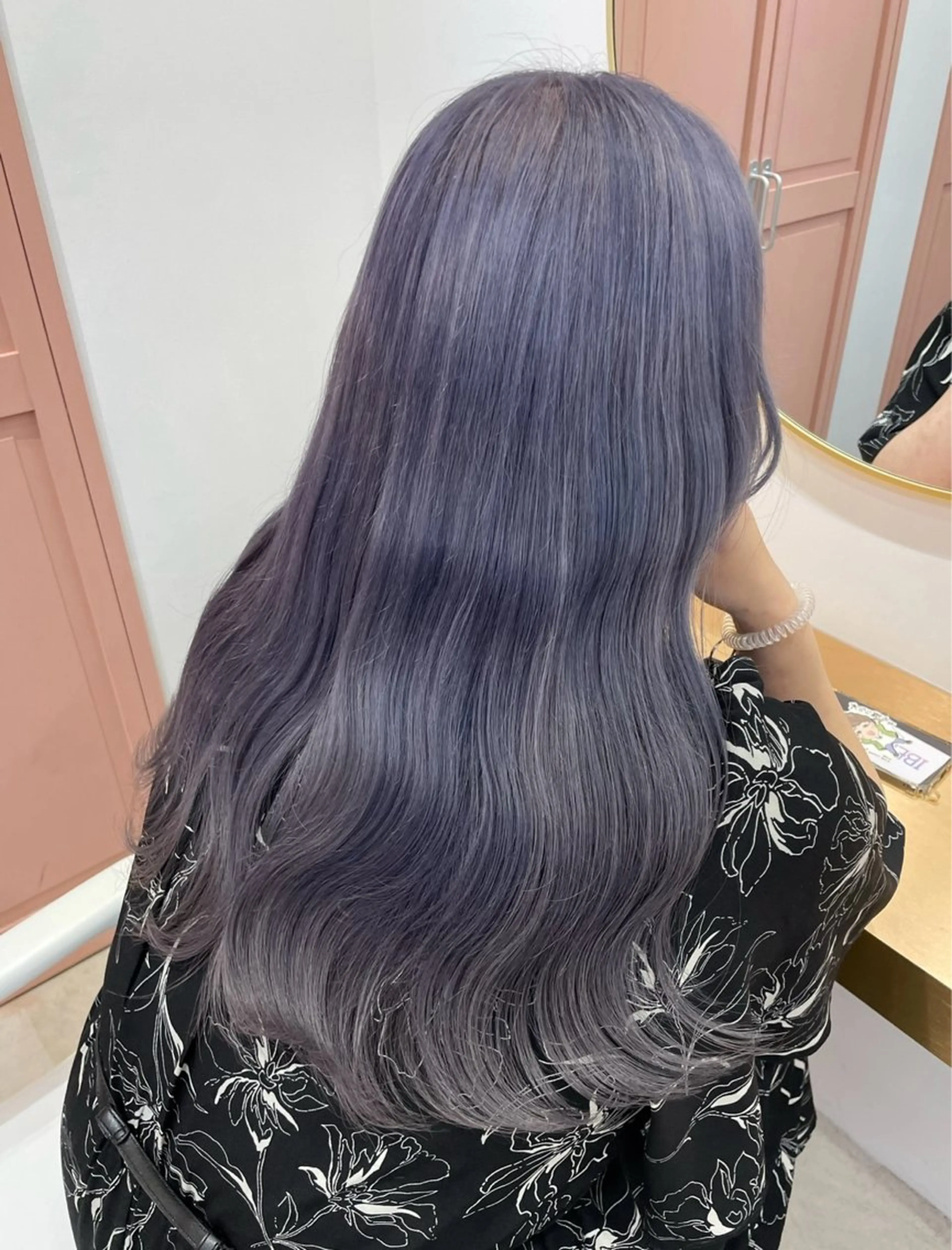 ロング カラー ヘアカラー トリートメント ワンホンレイヤー 福岡天神RAIRAのヘアスタイル