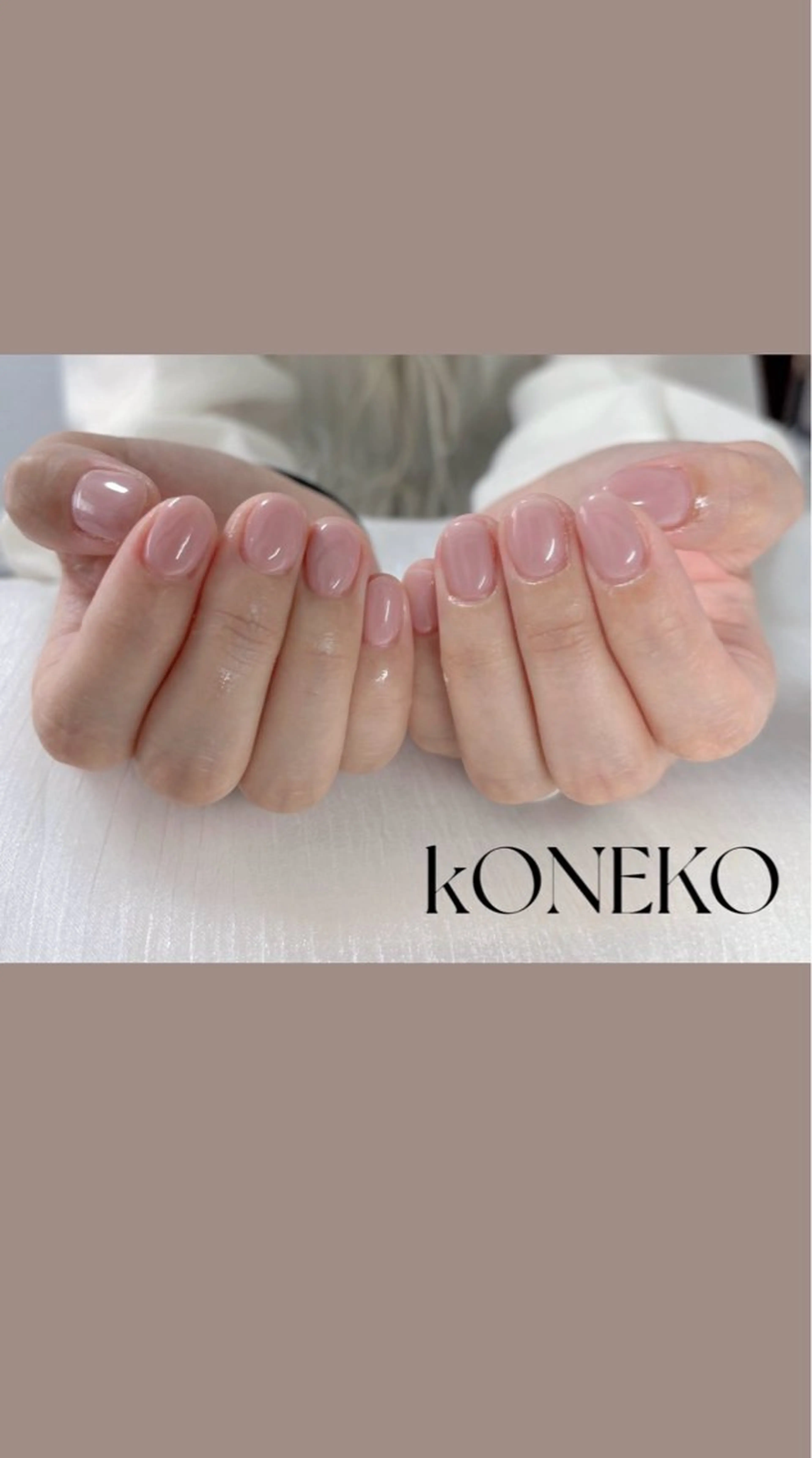 ネイル ハンドネイル コネコネイルサロン モデル用のネイルデザイン