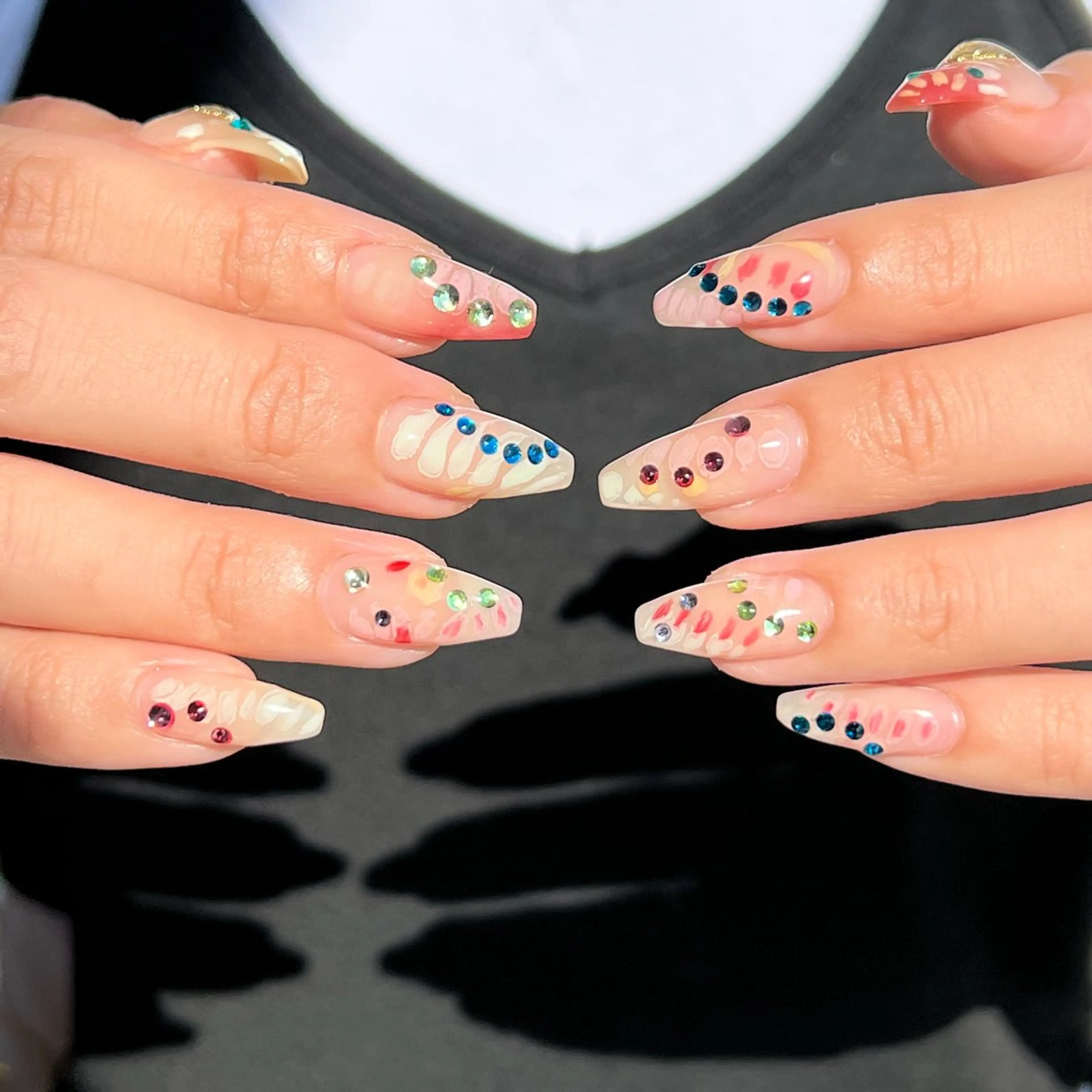 ネイル ハンドネイル Allure小山店 Nagisaのネイルデザイン