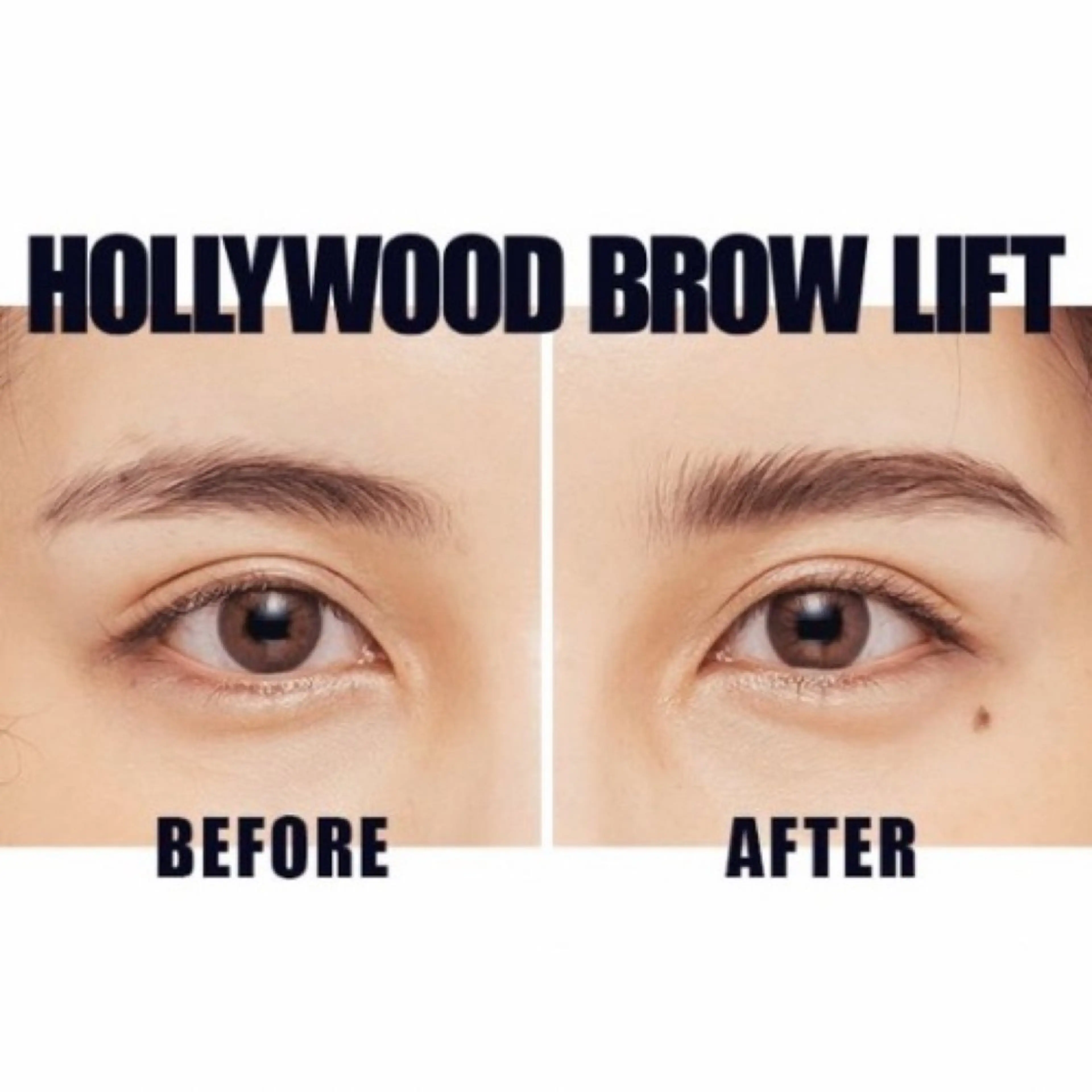 ハリウッドブロウリフト(HBL)+WAXアイブロウスタイリング✨眉毛の毛流れ矯正パーマでアイブロウメイクをもっと楽に‼︎の写真