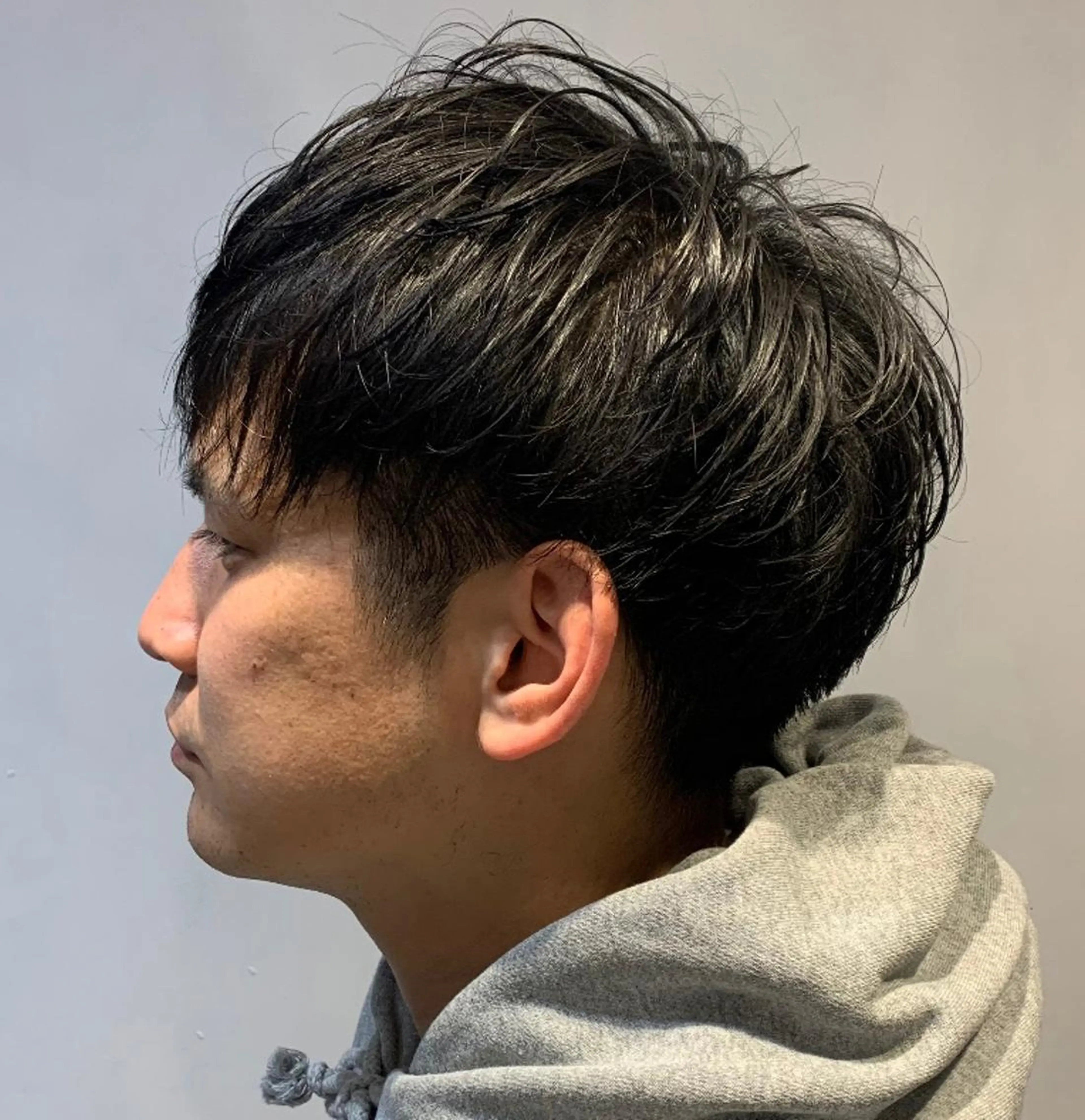 ショート パーマ メンズ カット パーマ ainico.所属・明治神宮前 NANAMIのヘアスタイル