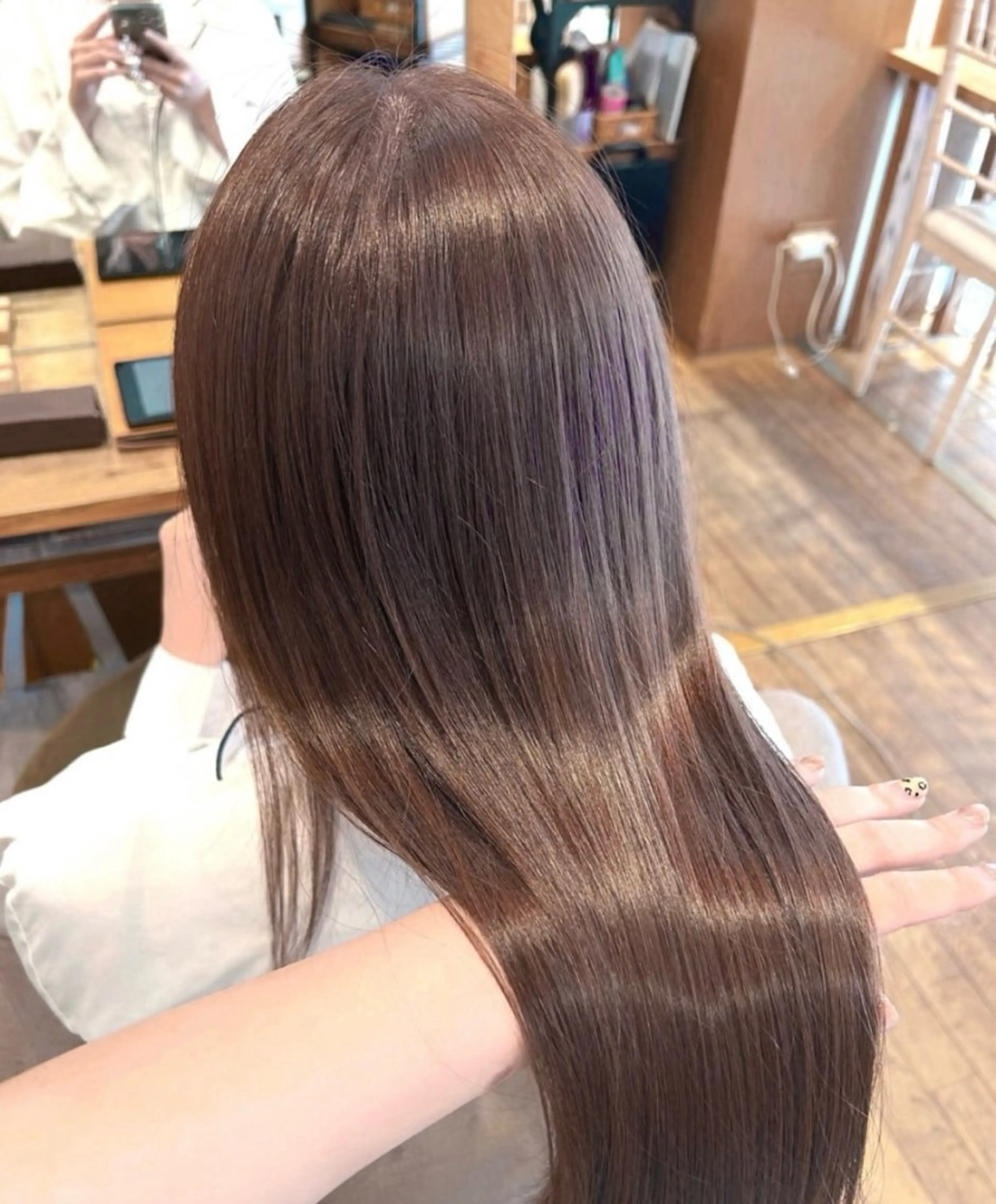 ロング きょうか 縮毛矯正モデル募集中のヘアスタイル