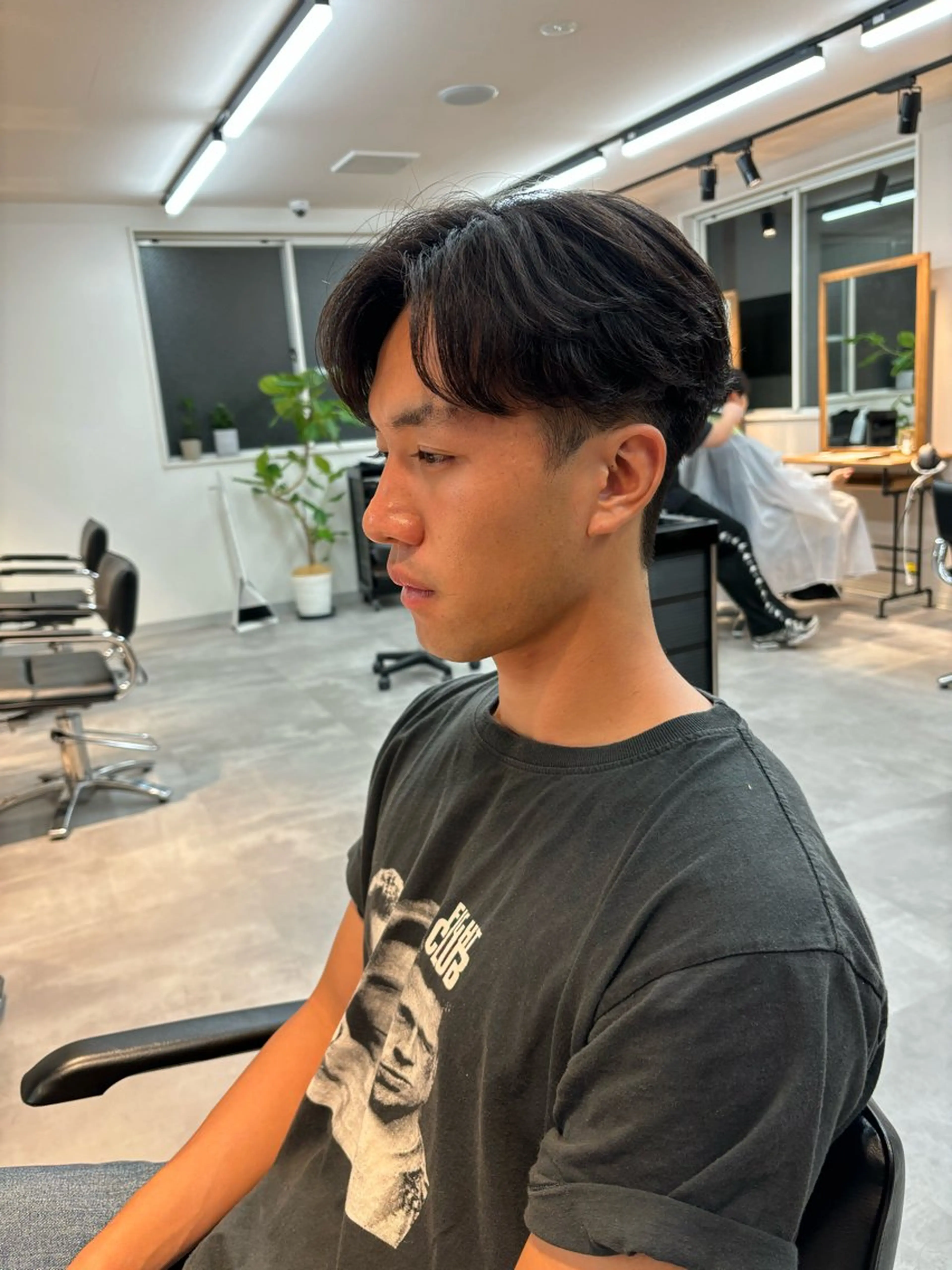 パーマ メンズ フェザーパーマ/韓国 /メンズカット保立のヘアスタイル