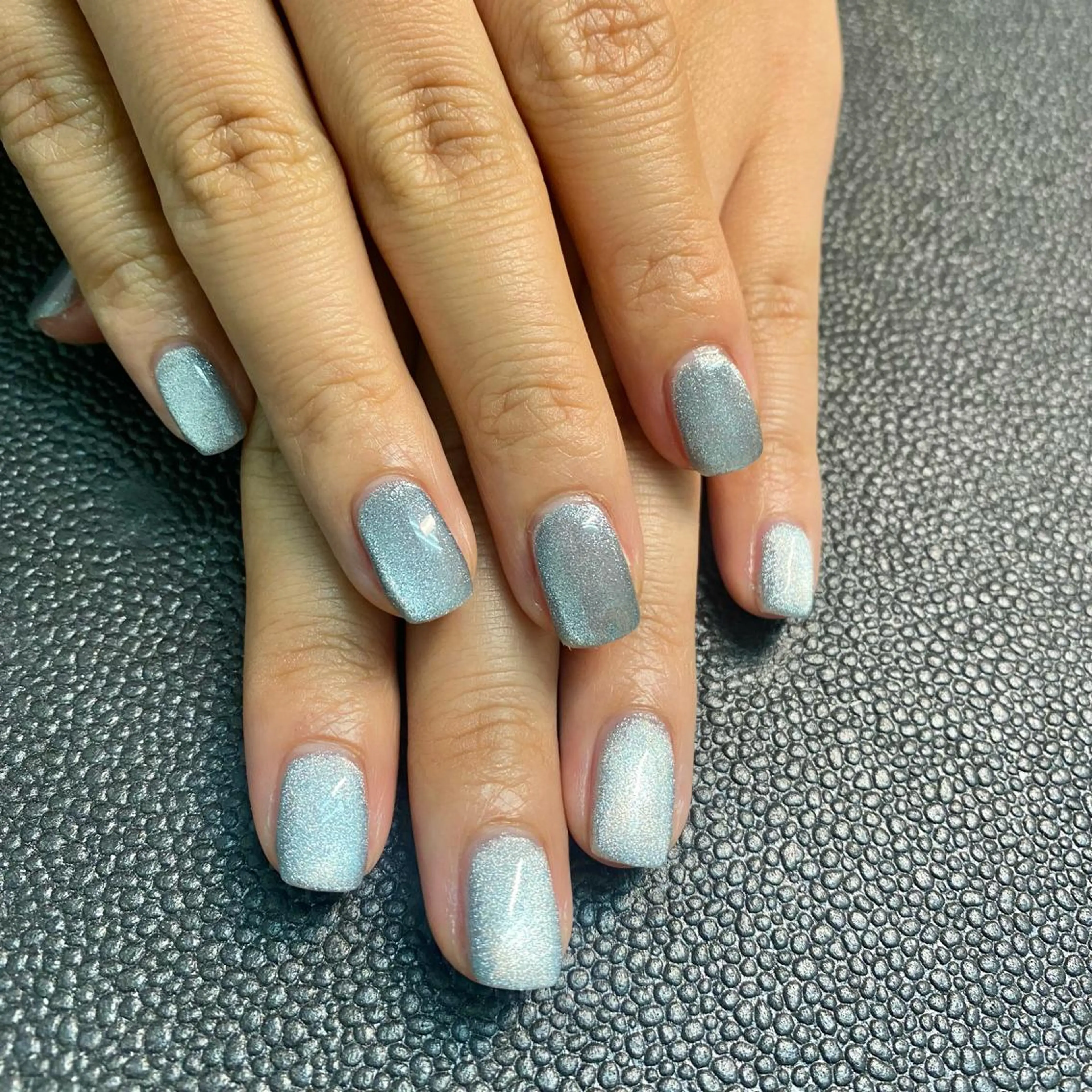 ネイル ブルー マグネットネイル kagami所属・kagami マイのネイルデザイン