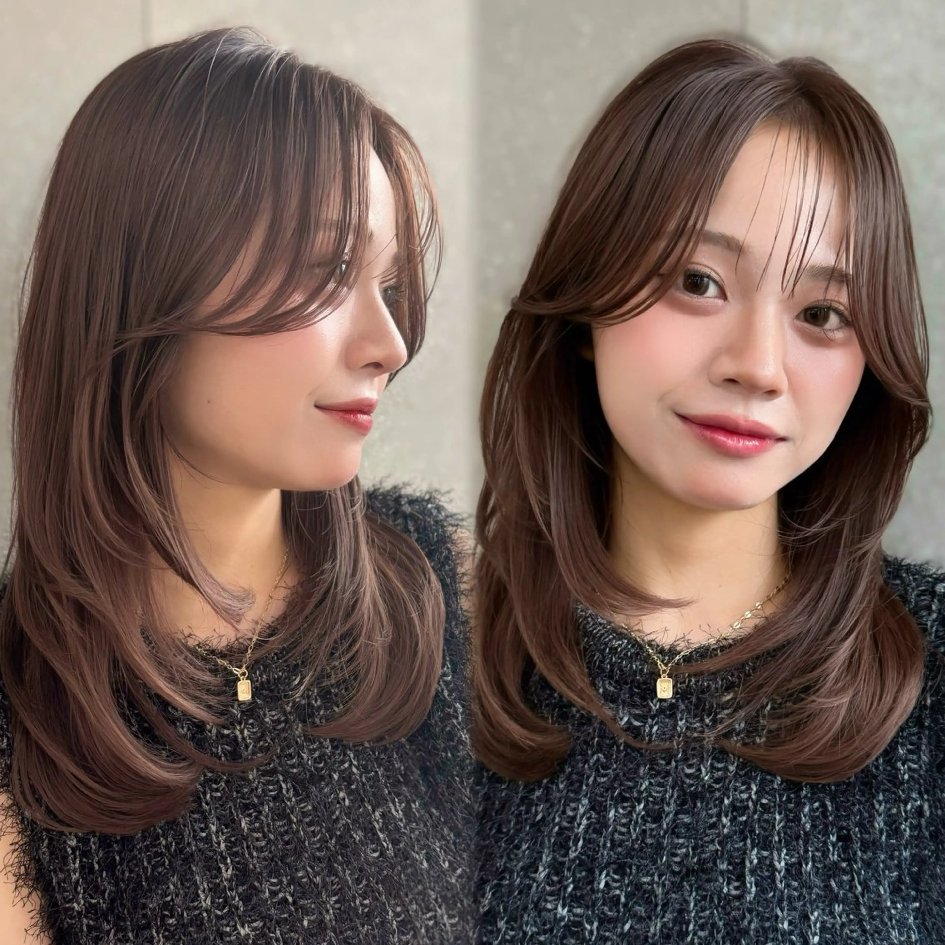 1日2名様限定🎀【🖤レイヤーカット🇰🇷✖️髪質改善トリートメント✨️】 口コミ→超音波アイロン🌟の写真