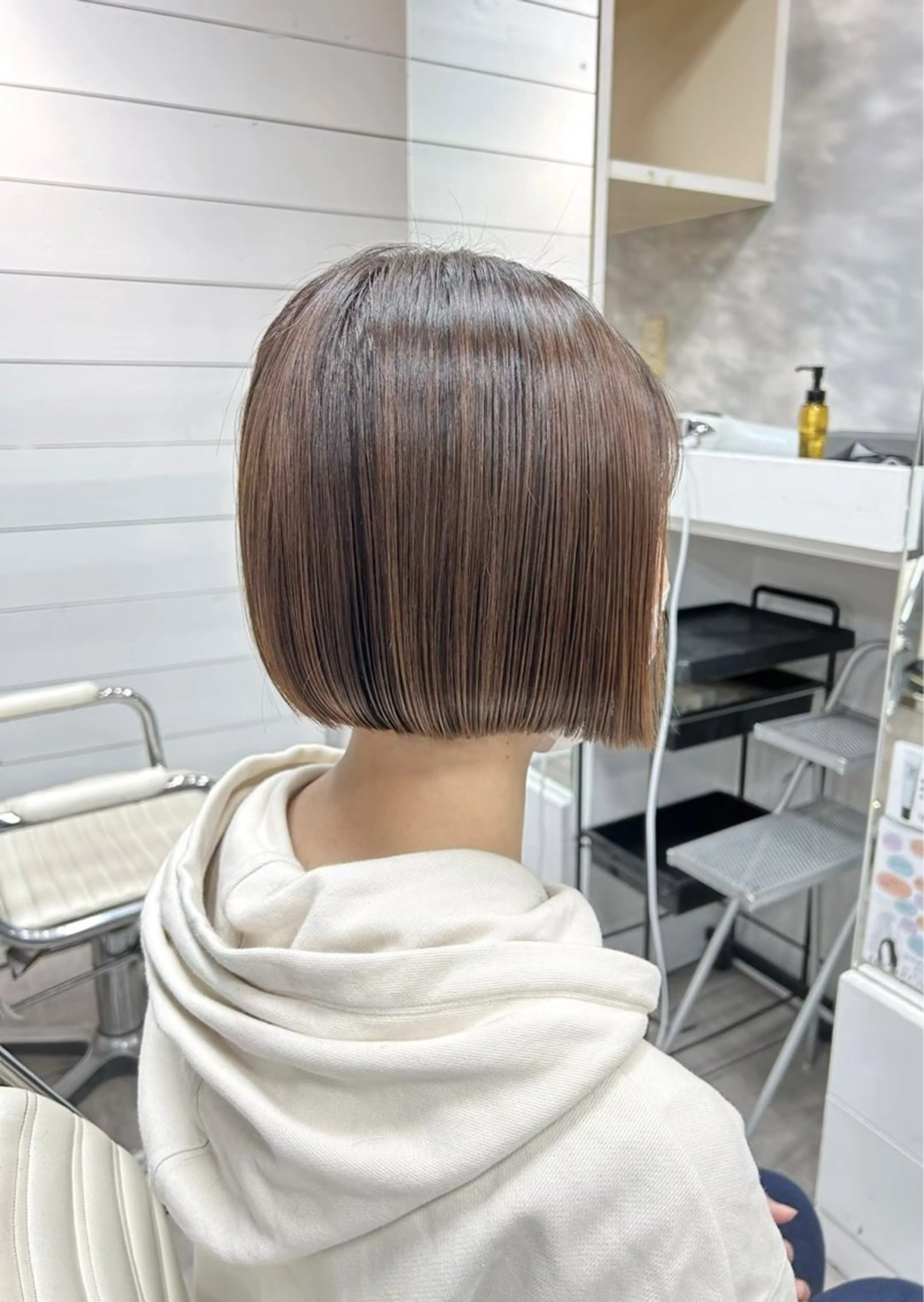 ショート 縮毛矯正✖髪質改善 仁木伸明のヘアスタイル