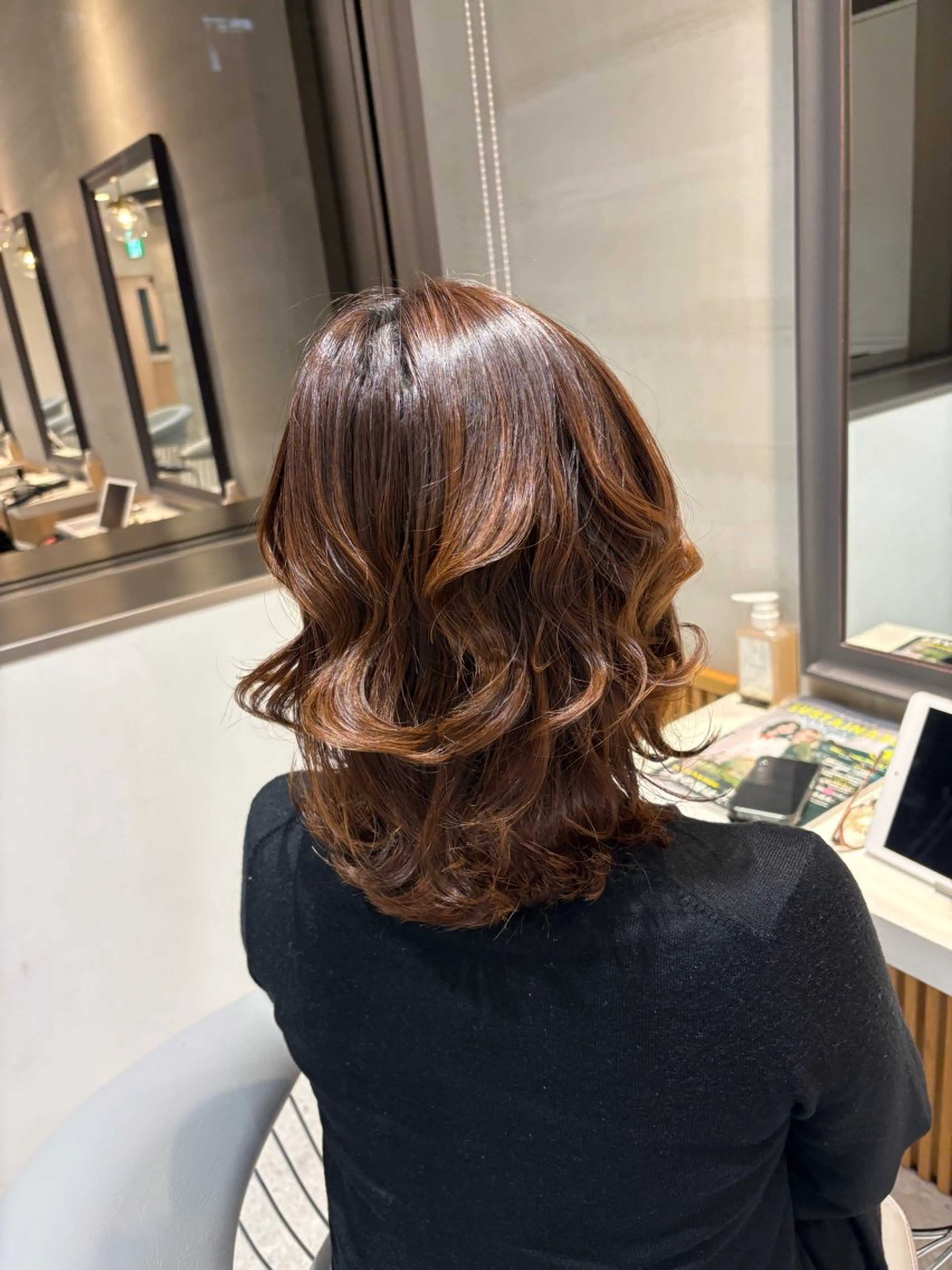 ミディアム イウラ ショウヤのヘアスタイル