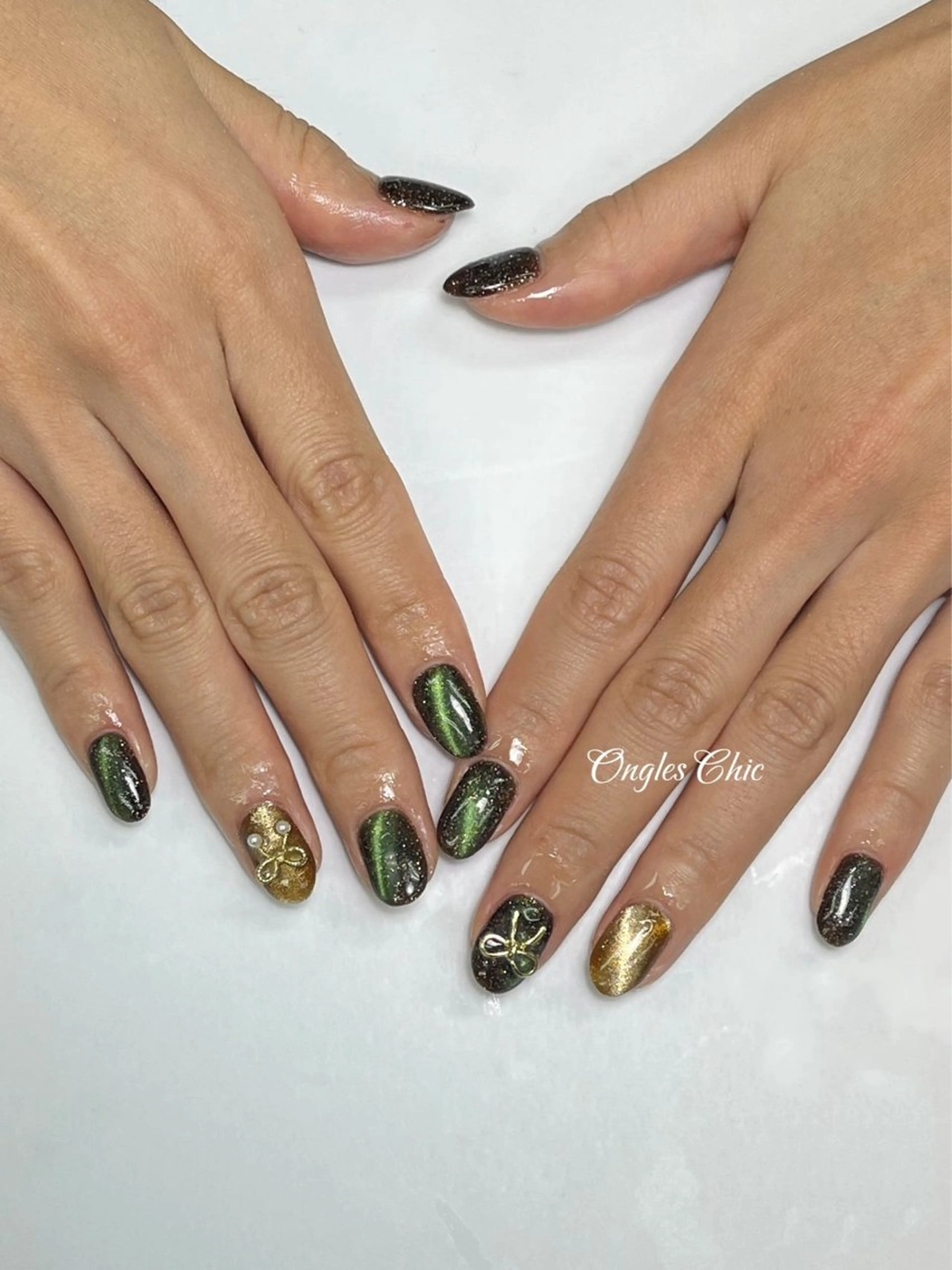 ネイル ハンドネイル ongles chic24時間営業のネイルデザイン