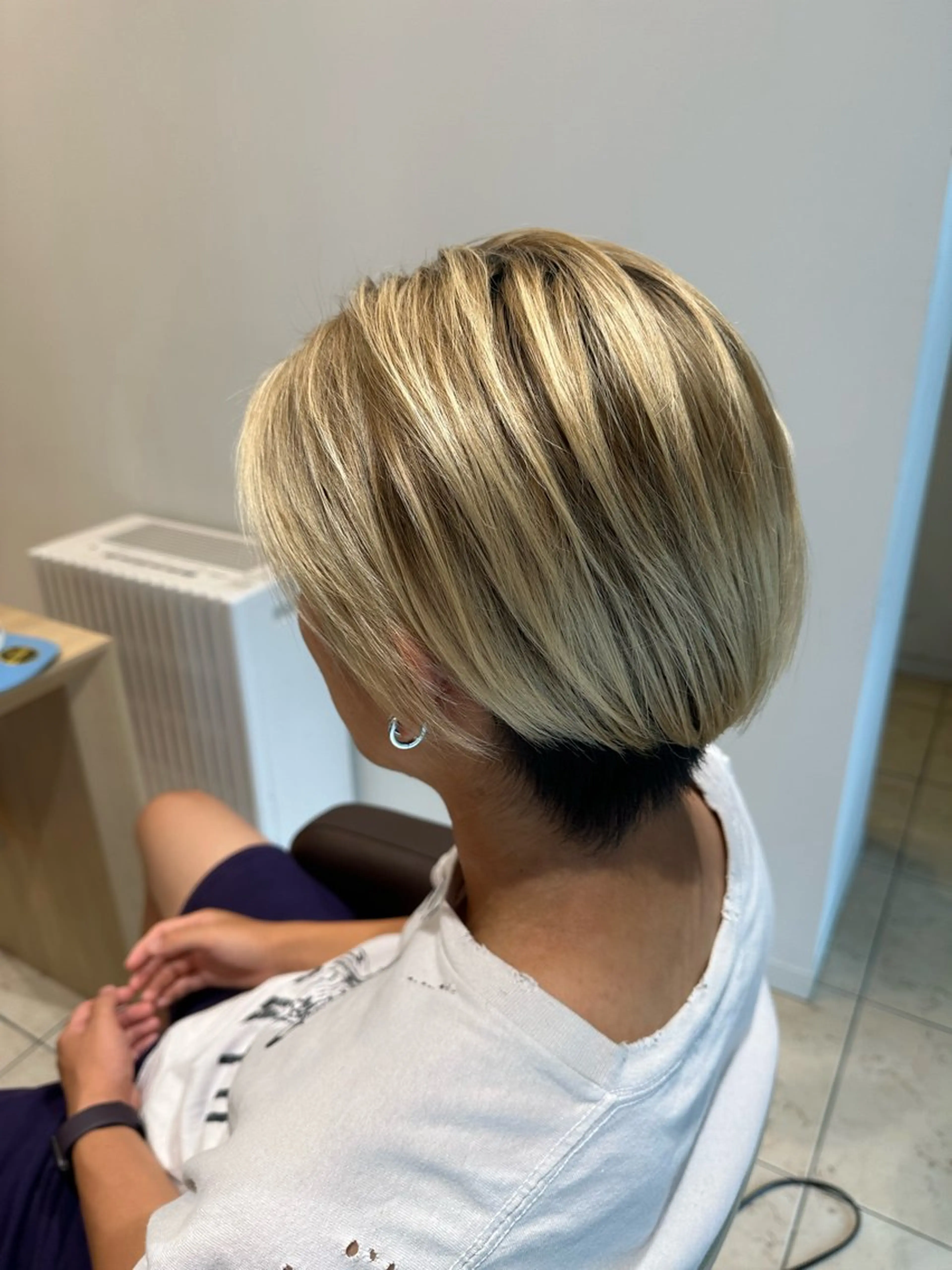 ショート 大島 希美のヘアスタイル