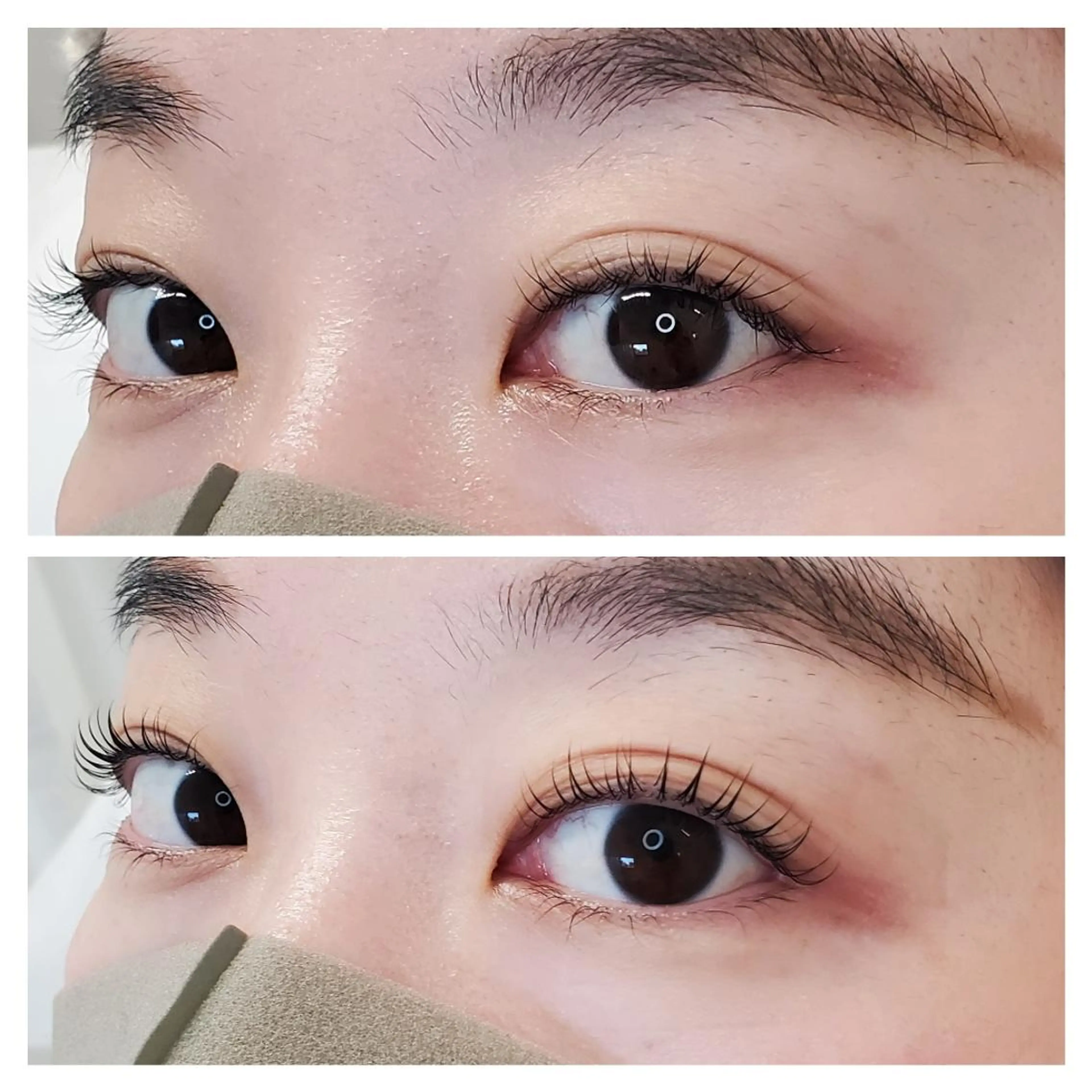 マツエク・マツパ 一重×まつ毛パーマ Crescent Eye Yuiのマツエク・マツパデザイン