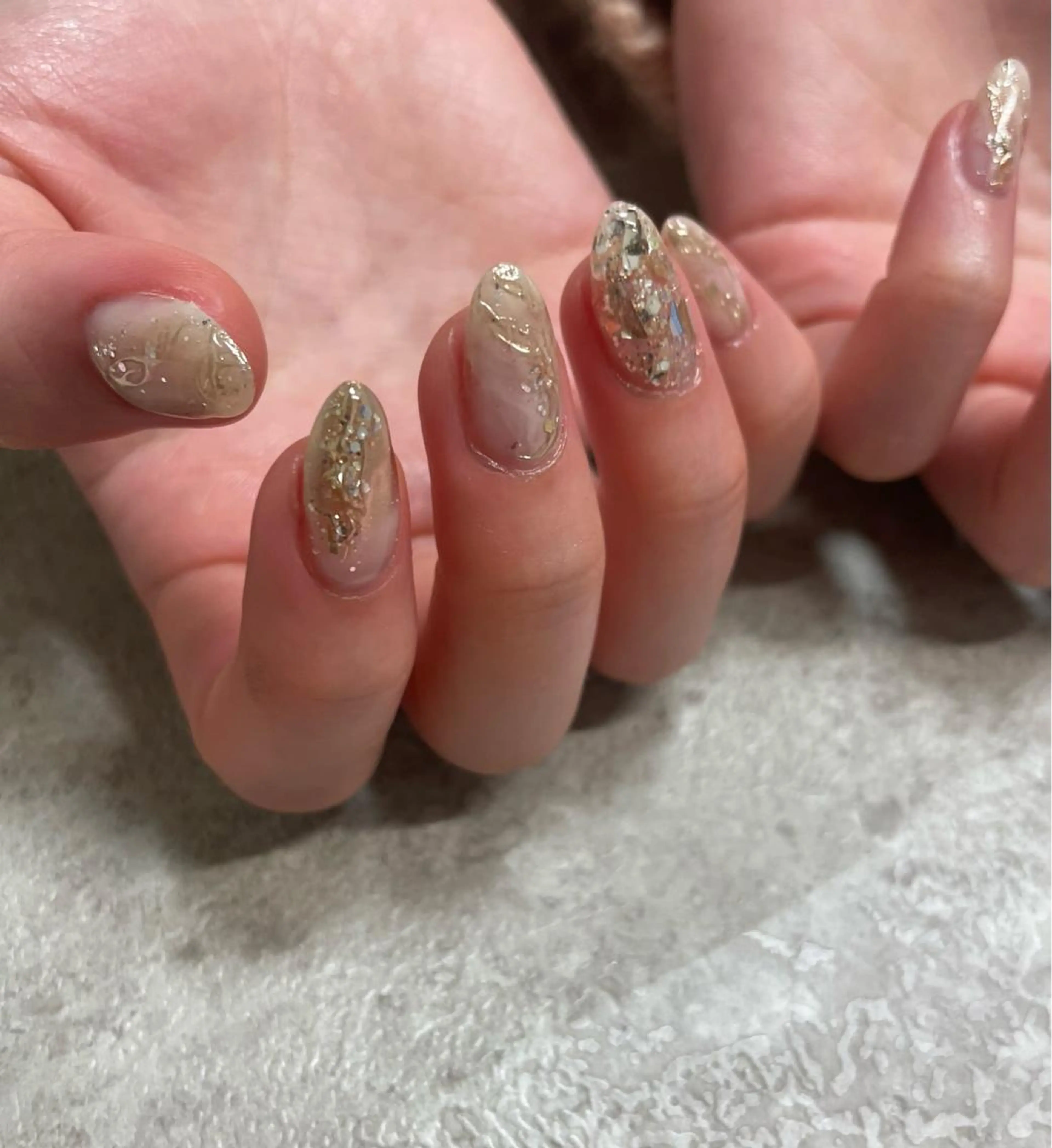 セミロング Lien nail リアン　ネイルのネイルデザイン