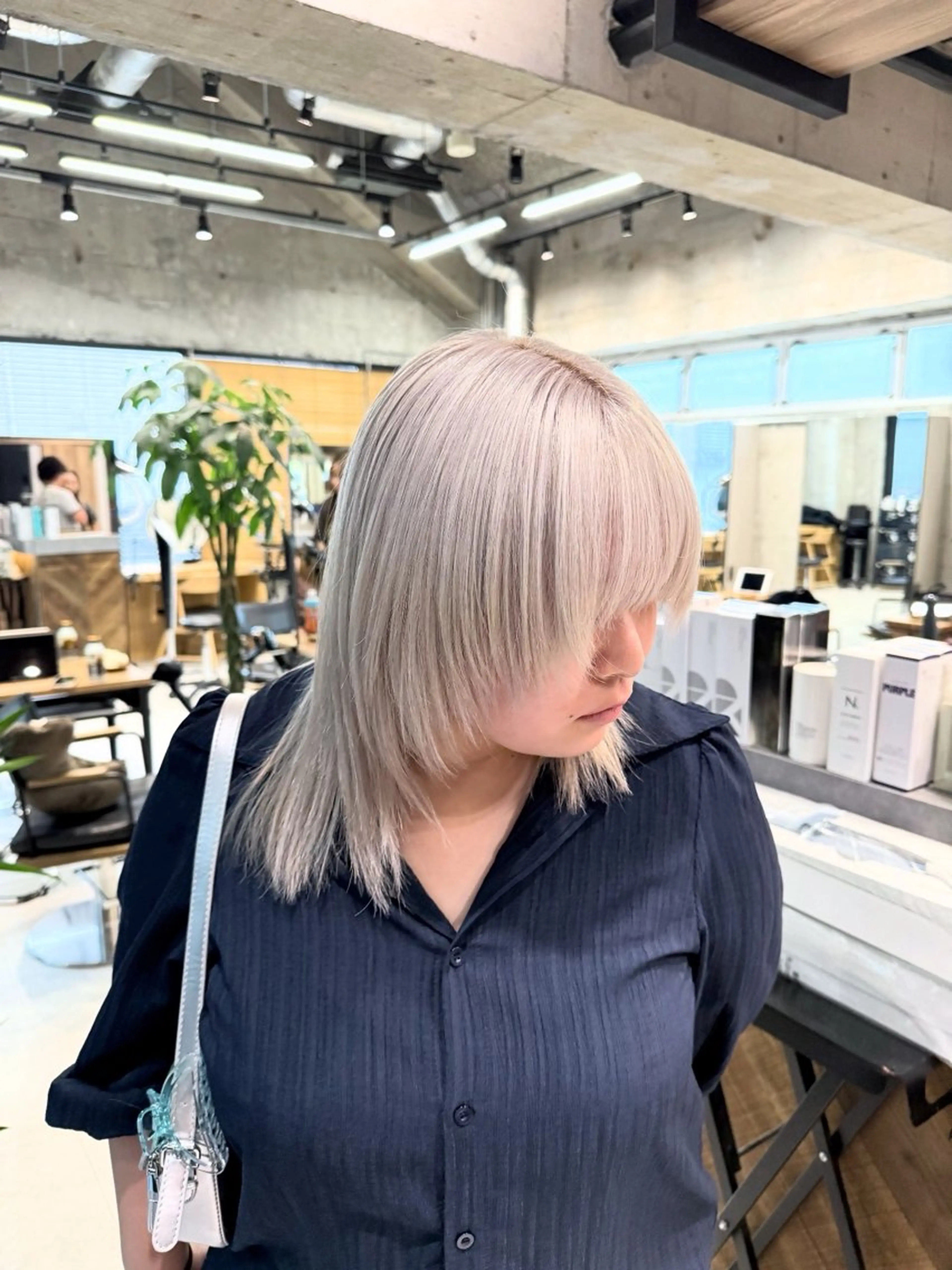 ミディアム カラー ヘアカラー 🌺kaede🌺 W colorのヘアスタイル