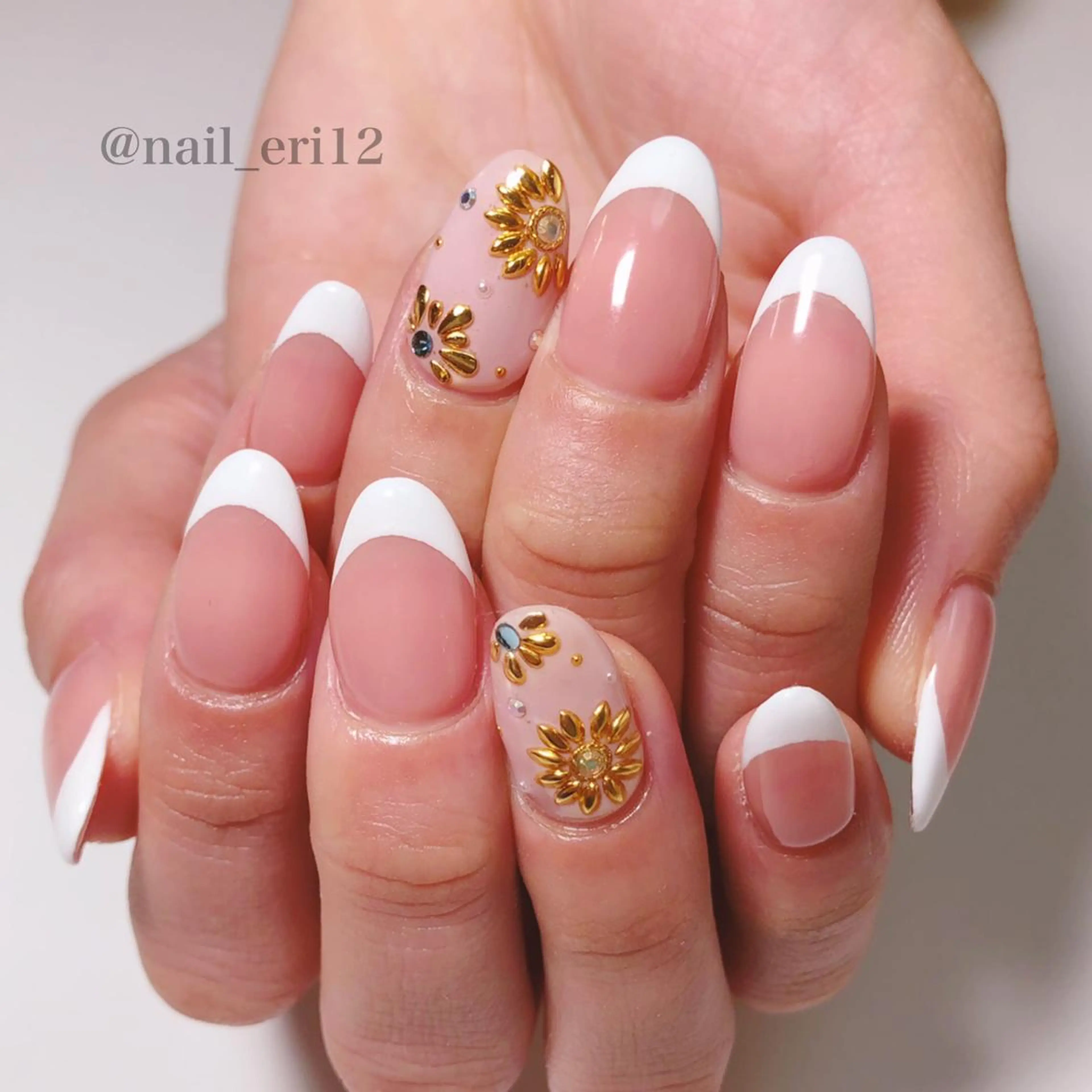 ミディアム ネイル nail salon &e eriのネイルデザイン