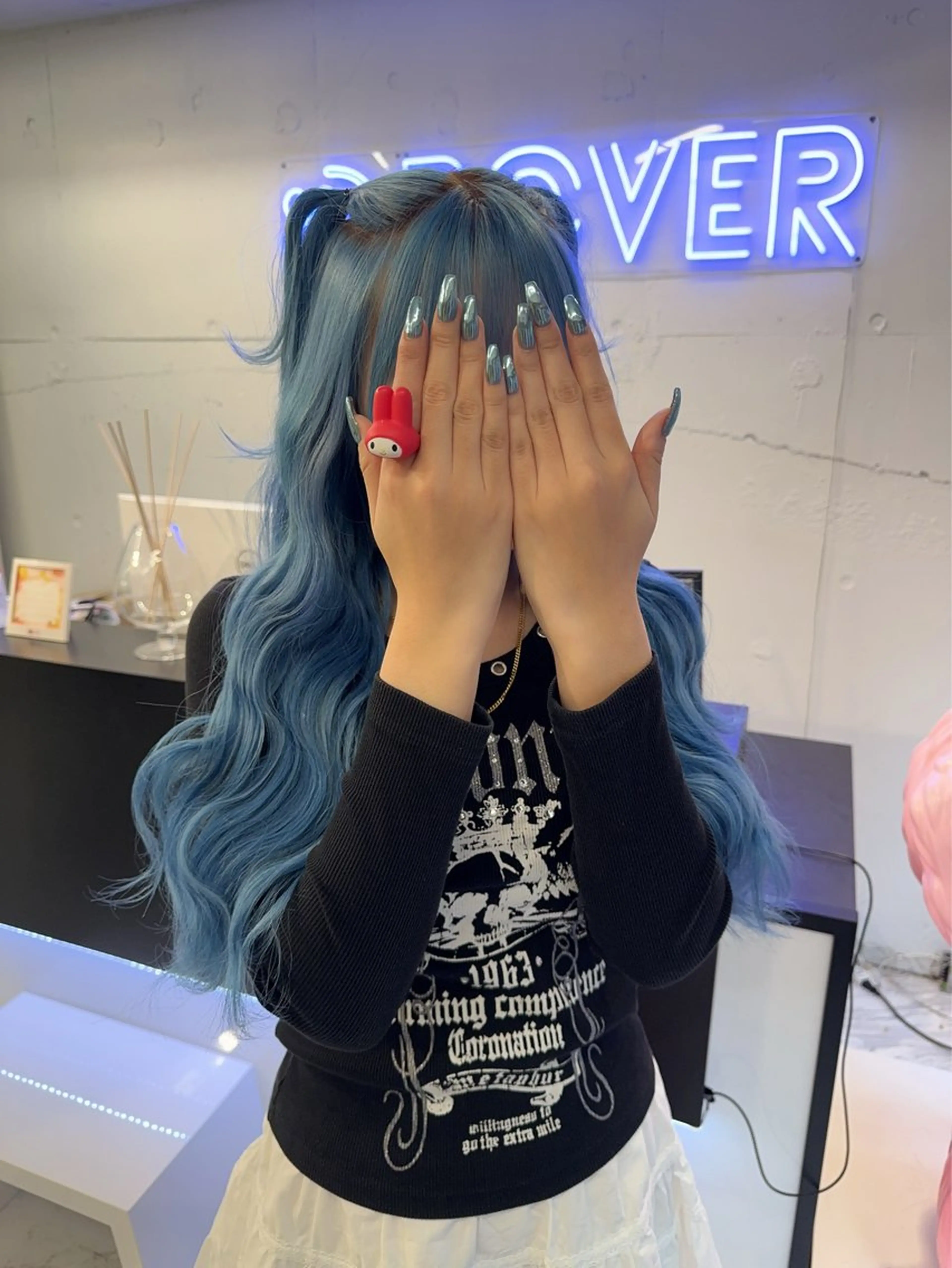 ロング カラー ヘアカラー エクステ ミユル/ 盛れるエクステ🎀✨のヘアスタイル