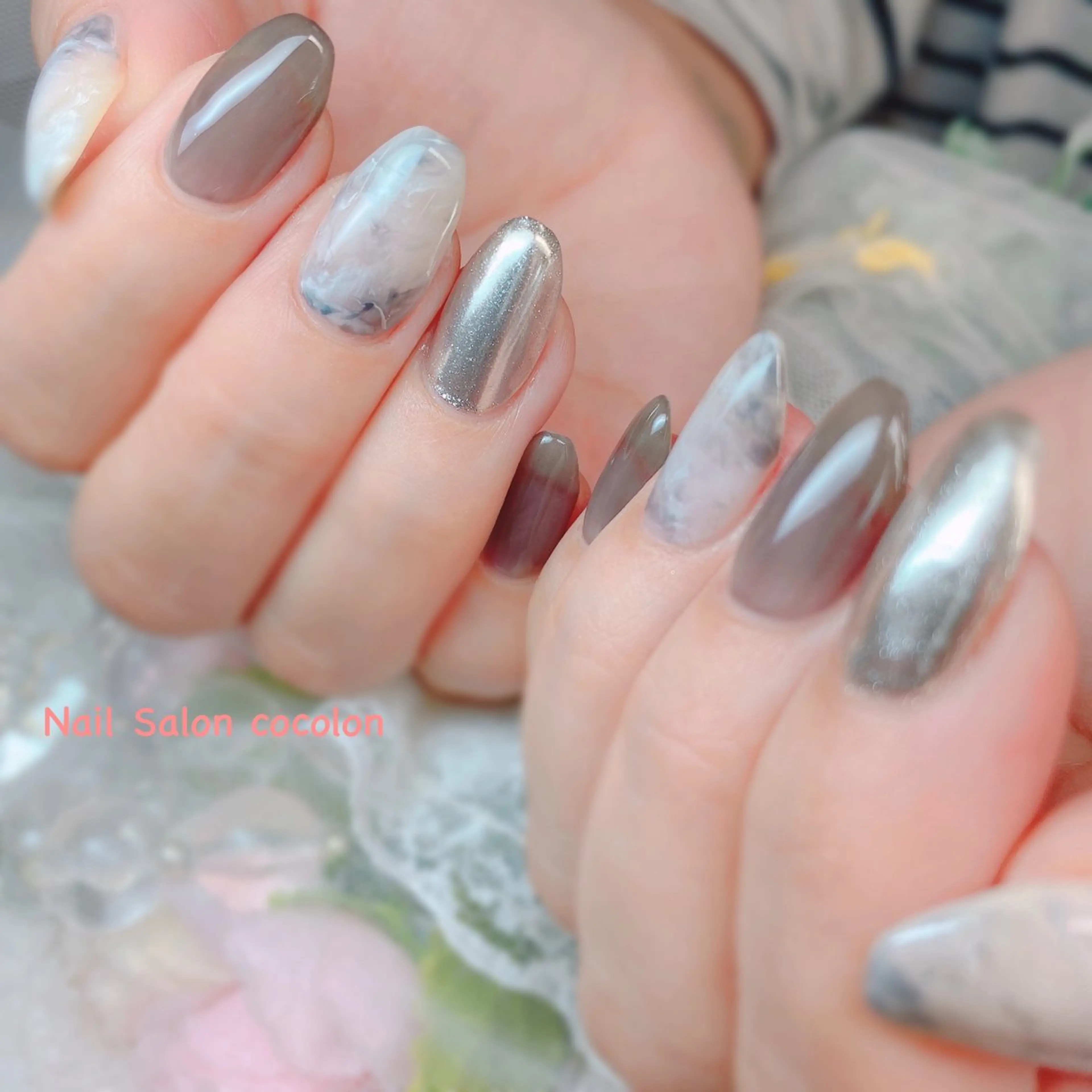 ネイル ハンドネイル 柴崎 美幸のネイルデザイン