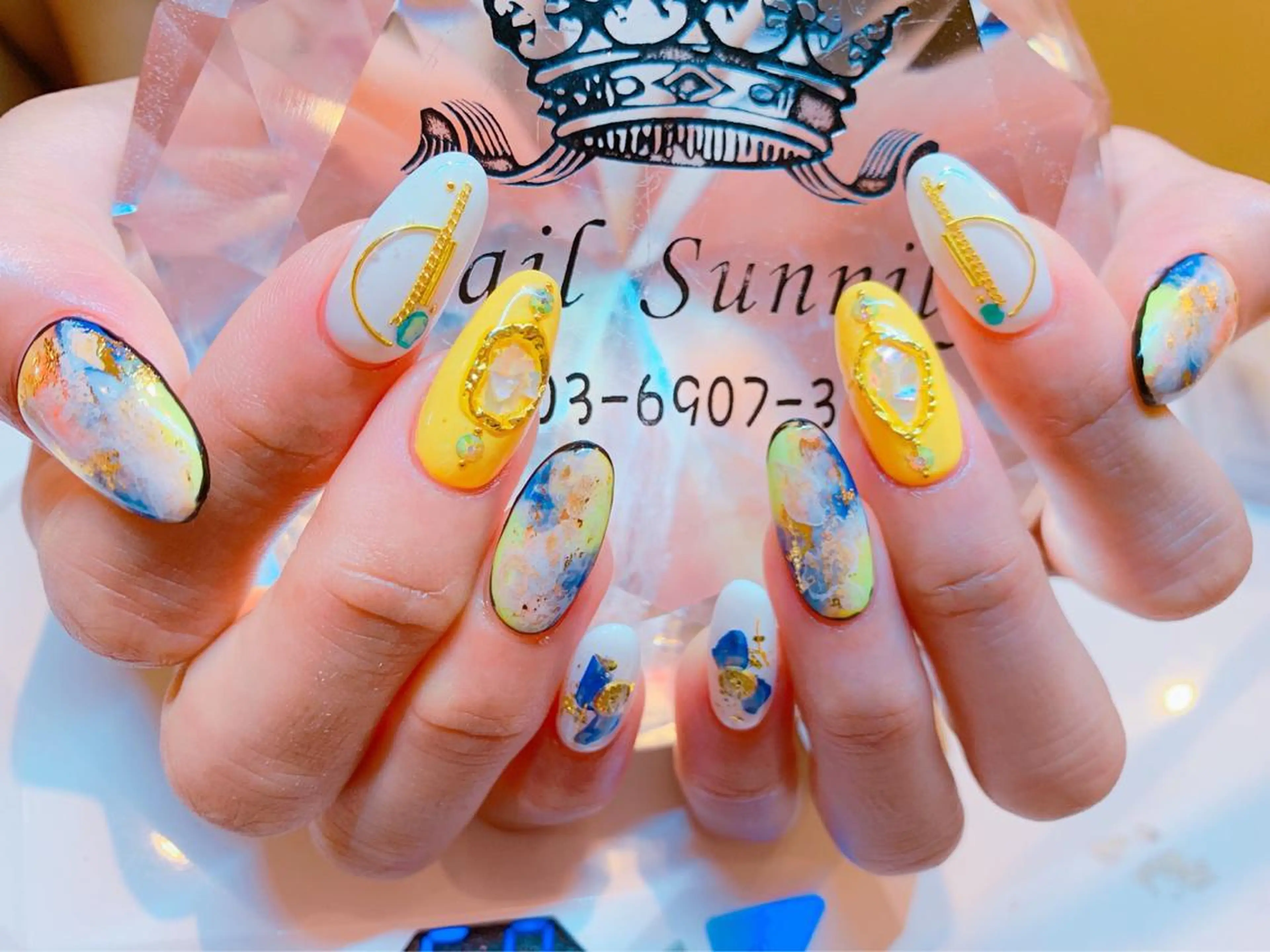 ネイル 長さだし専門店 M2　rikaのネイルデザイン