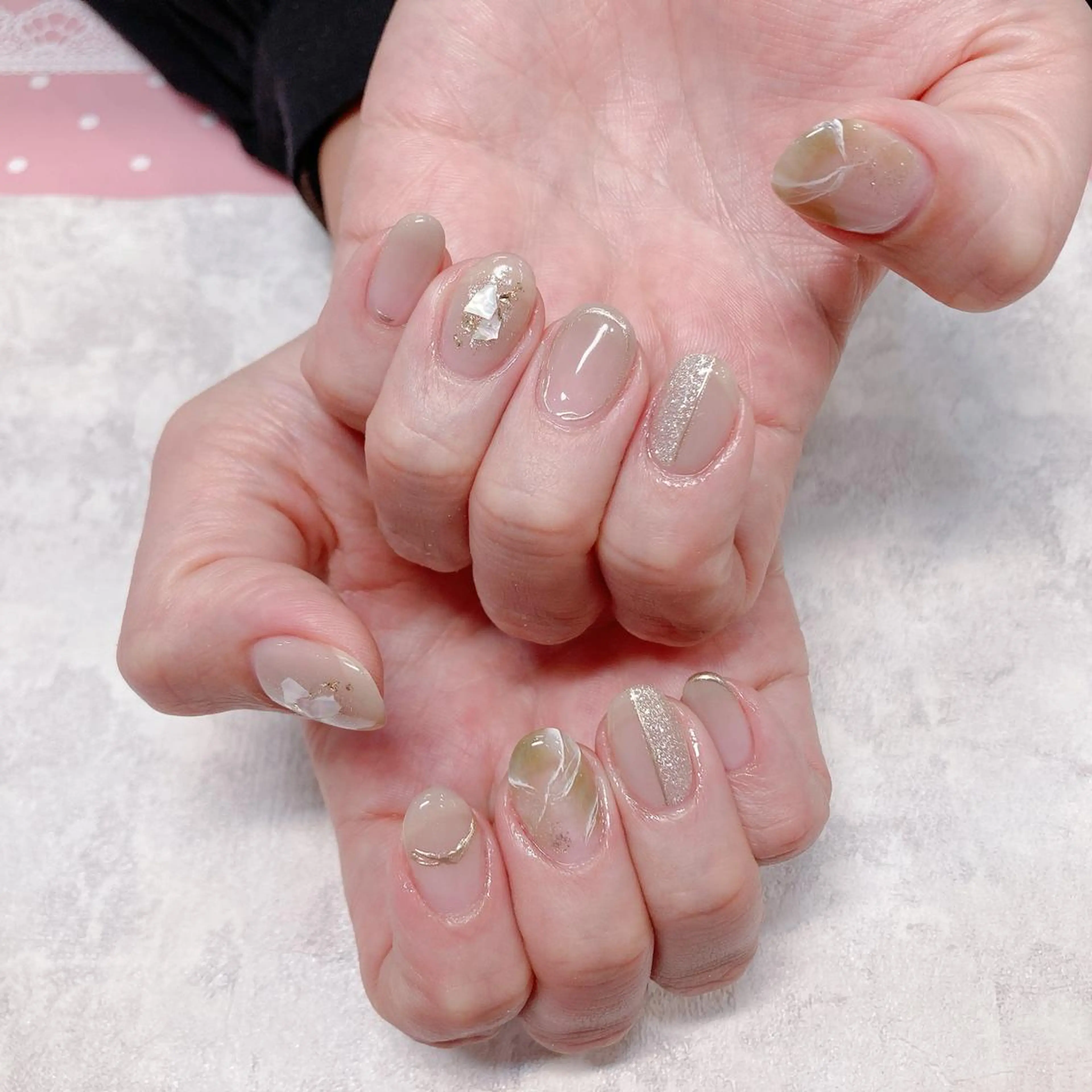 ネイル バニーアイズ　ネイル ニューオータニ博多店のネイルデザイン