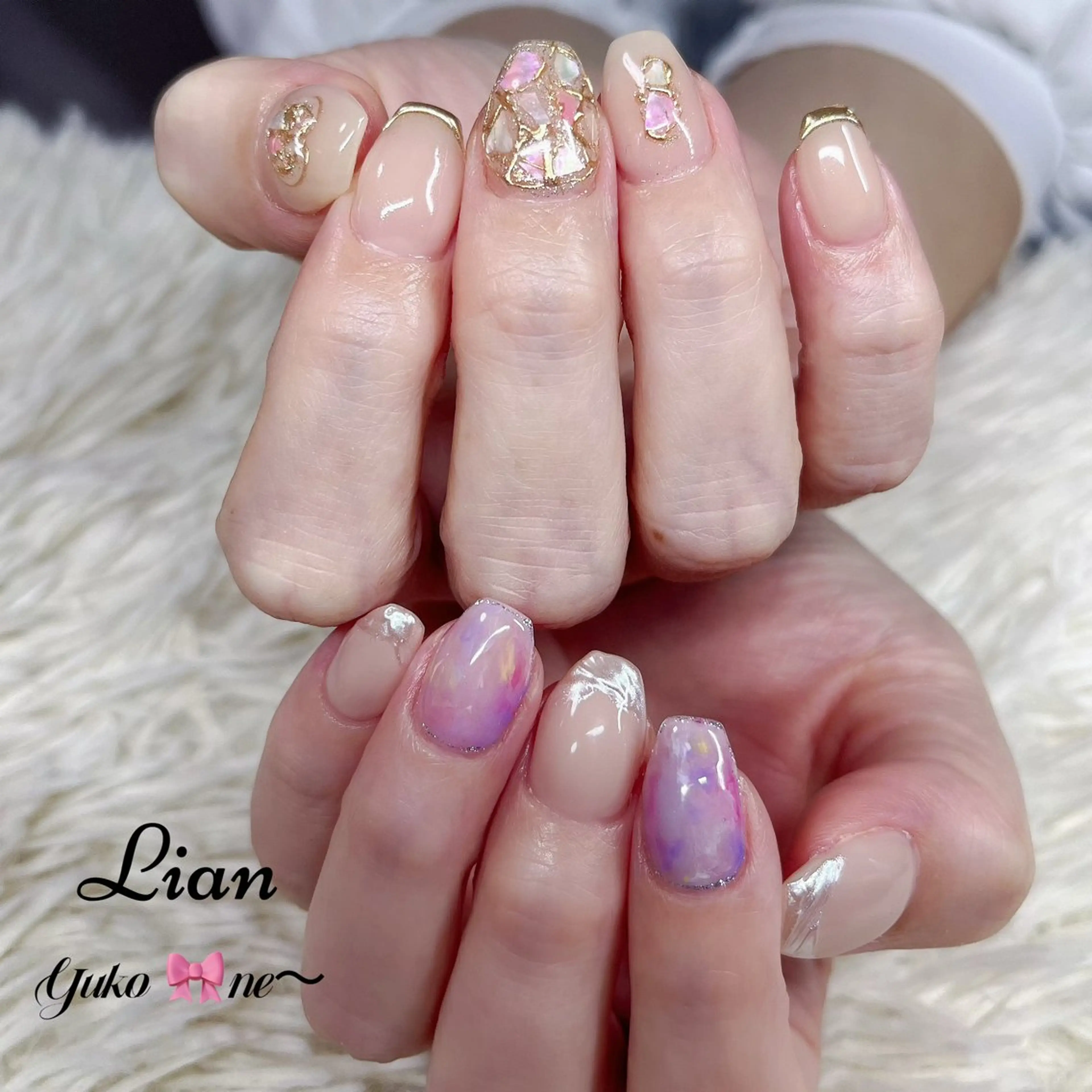 ネイル ネイルサロン　Lian所属・Lian Yulilianのネイルデザイン