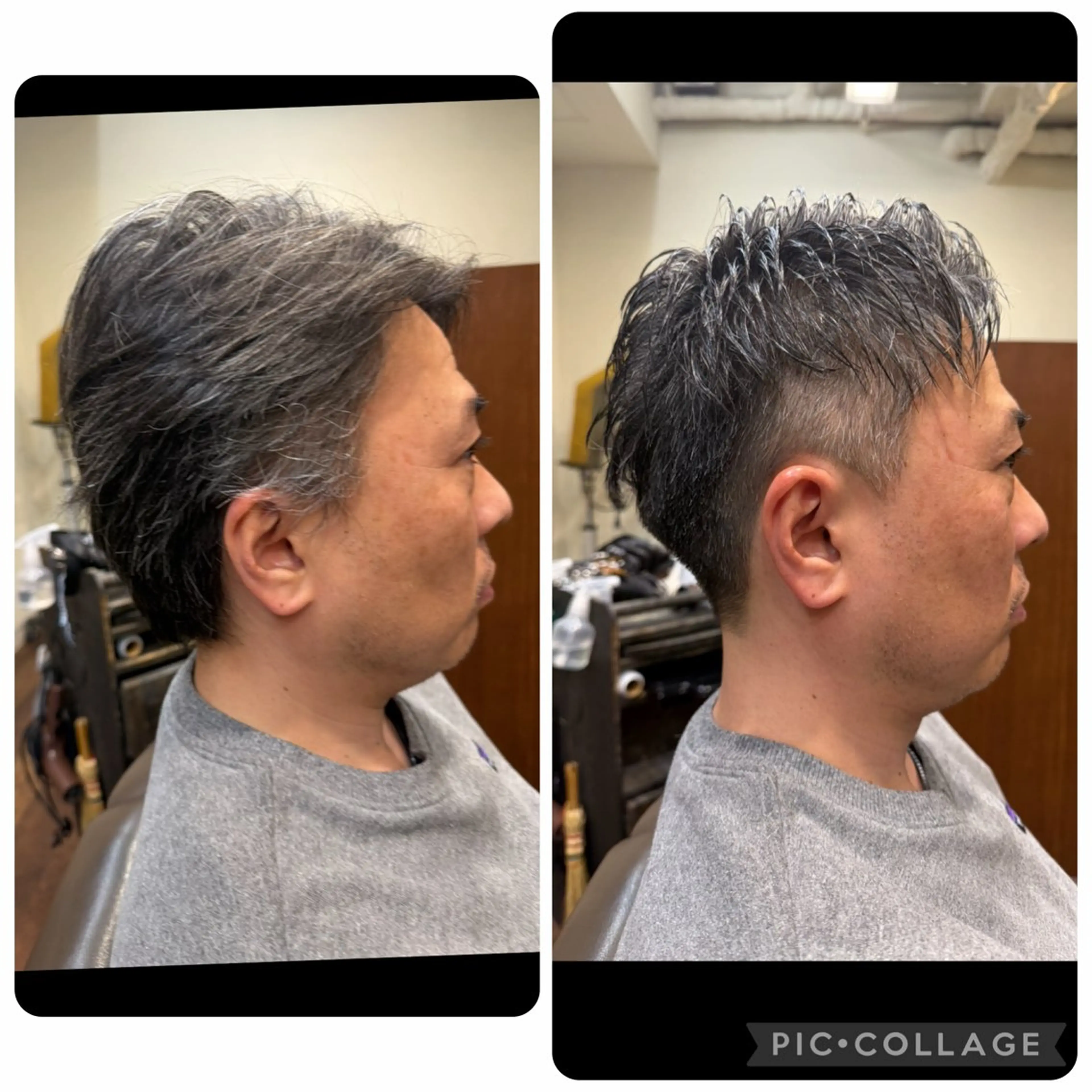 ショート メンズ 💈 中山 静香のヘアスタイル