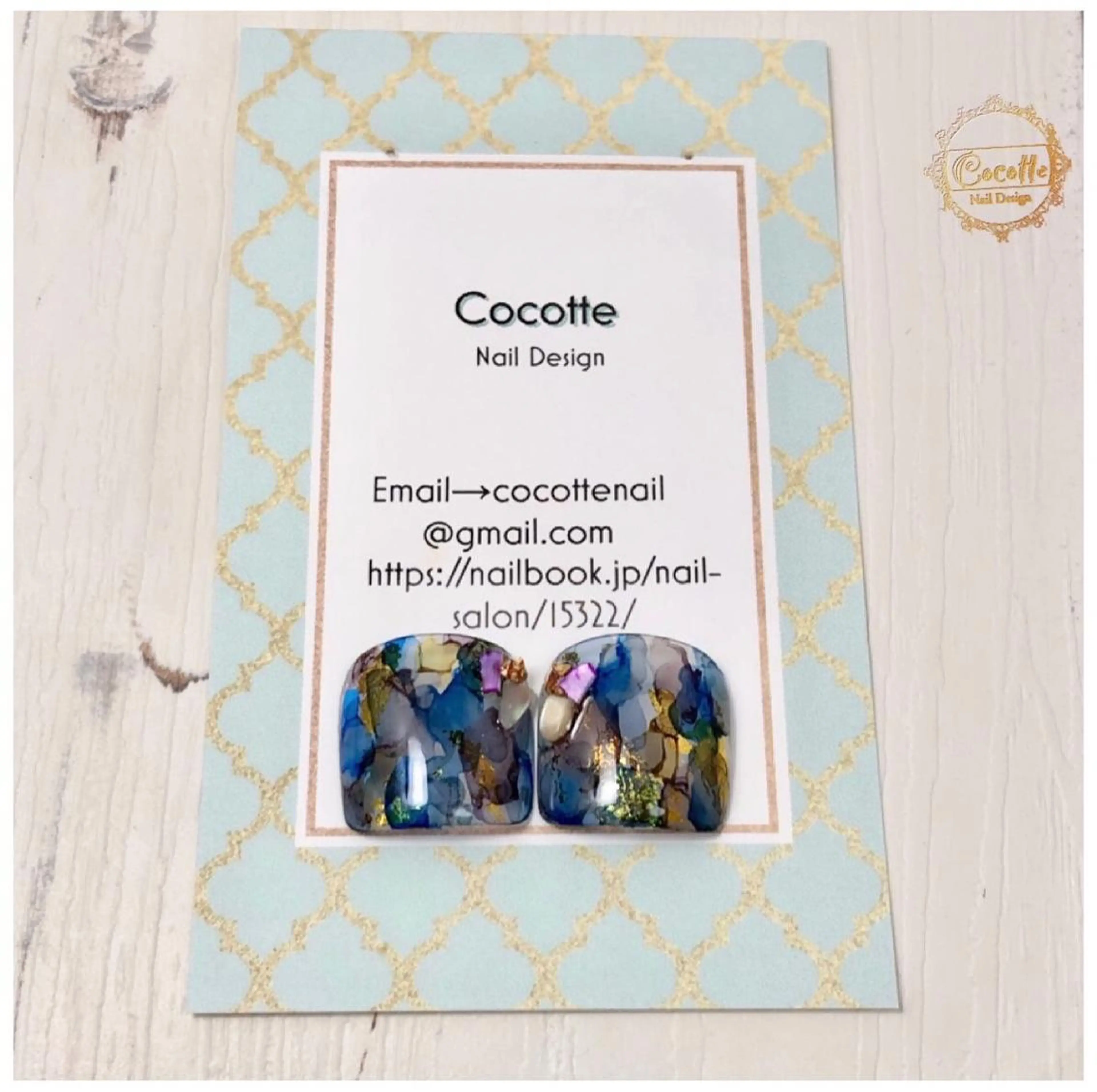 ネイル ネイルチップ Nemoto Mariのネイルデザイン