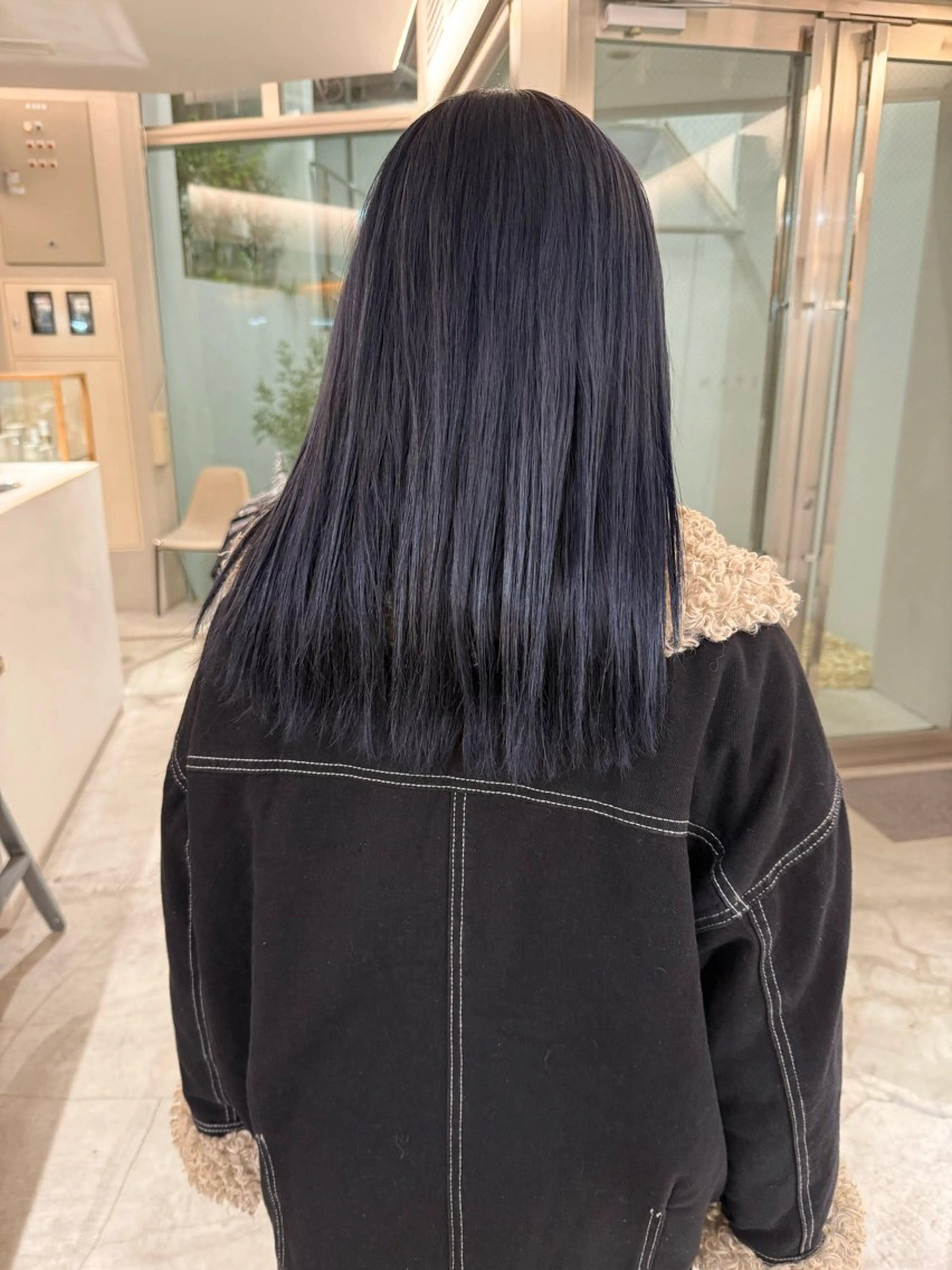 縮毛矯正の写真